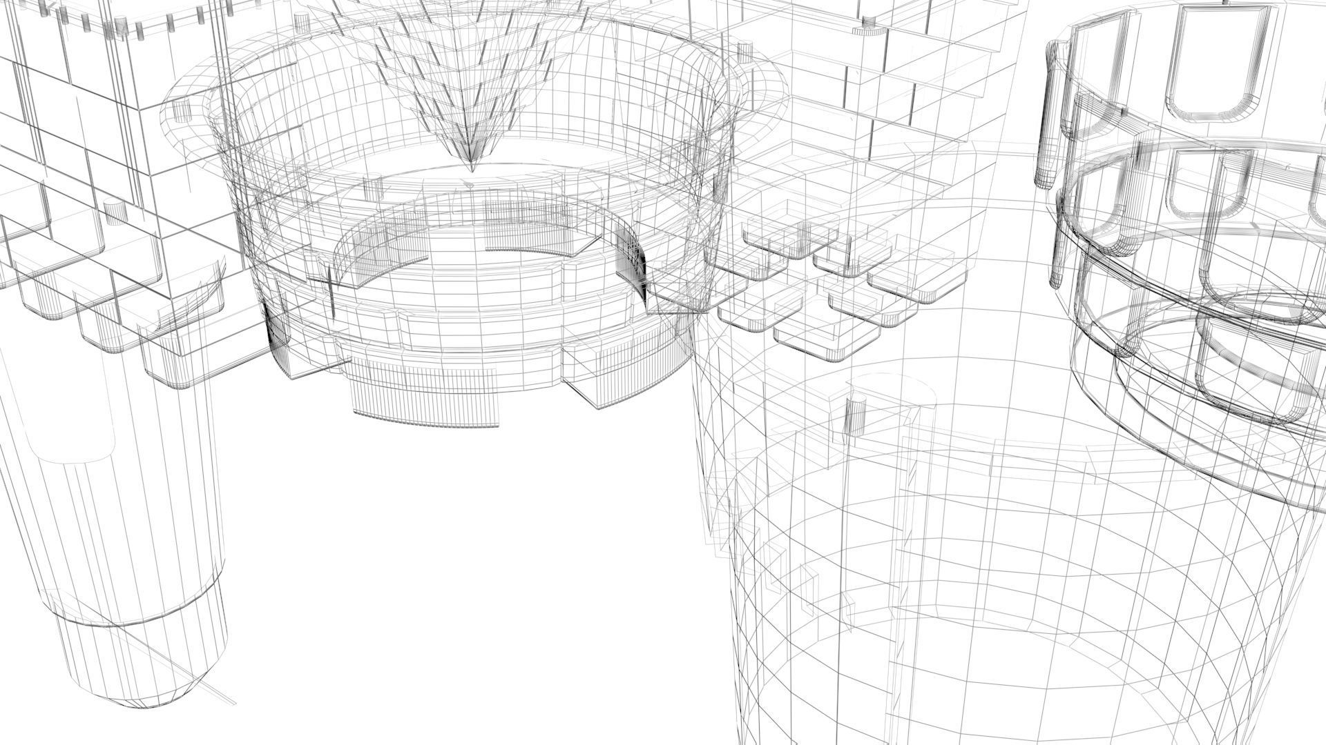 Kinetic Sand Castle Molds Set 3D print model_23