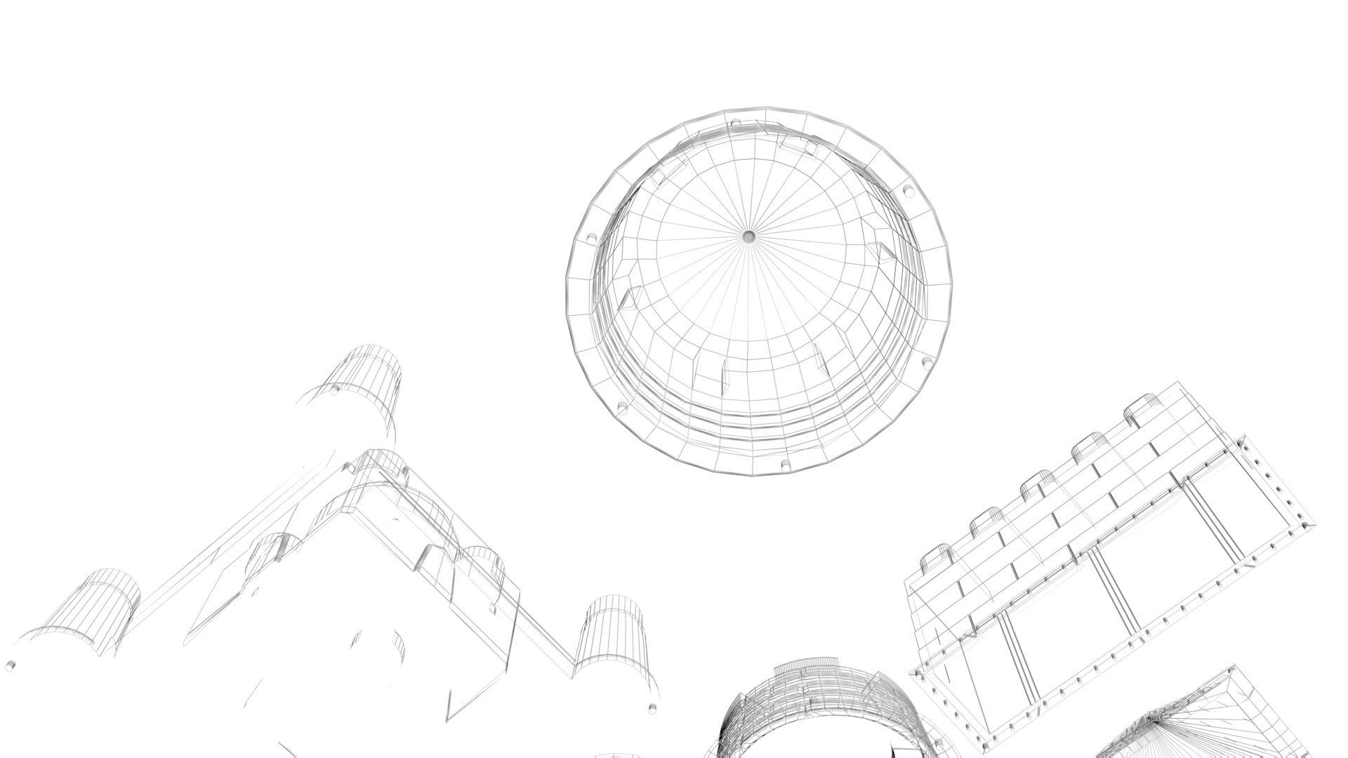 Kinetic Sand Castle Molds Set 3D print model_20