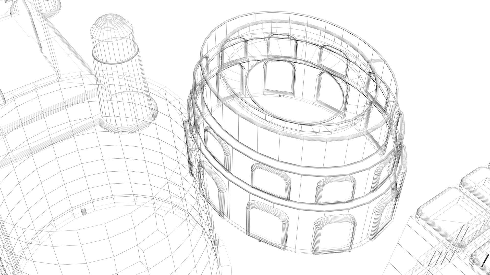 Kinetic Sand Castle Molds Set 3D print model_28