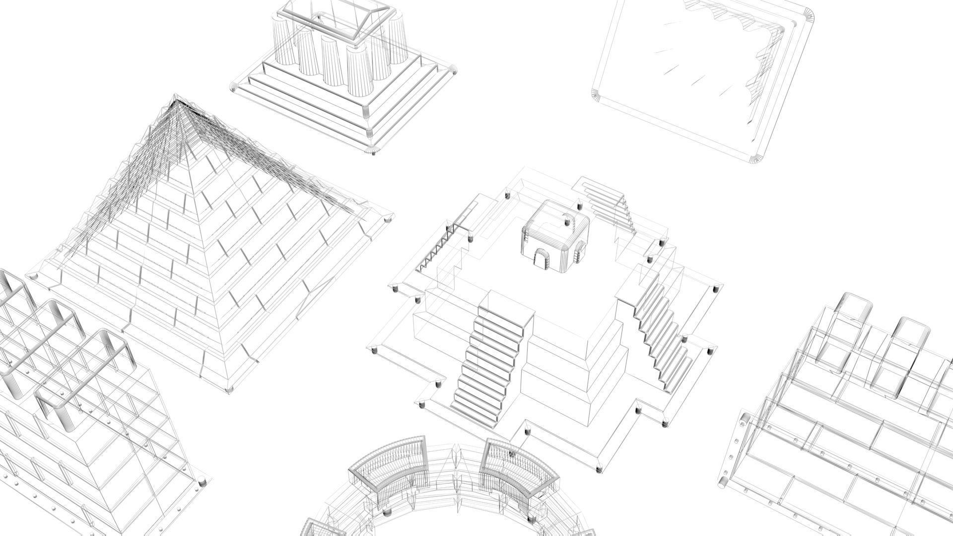 Kinetic Sand Molds Set 3D print model_25