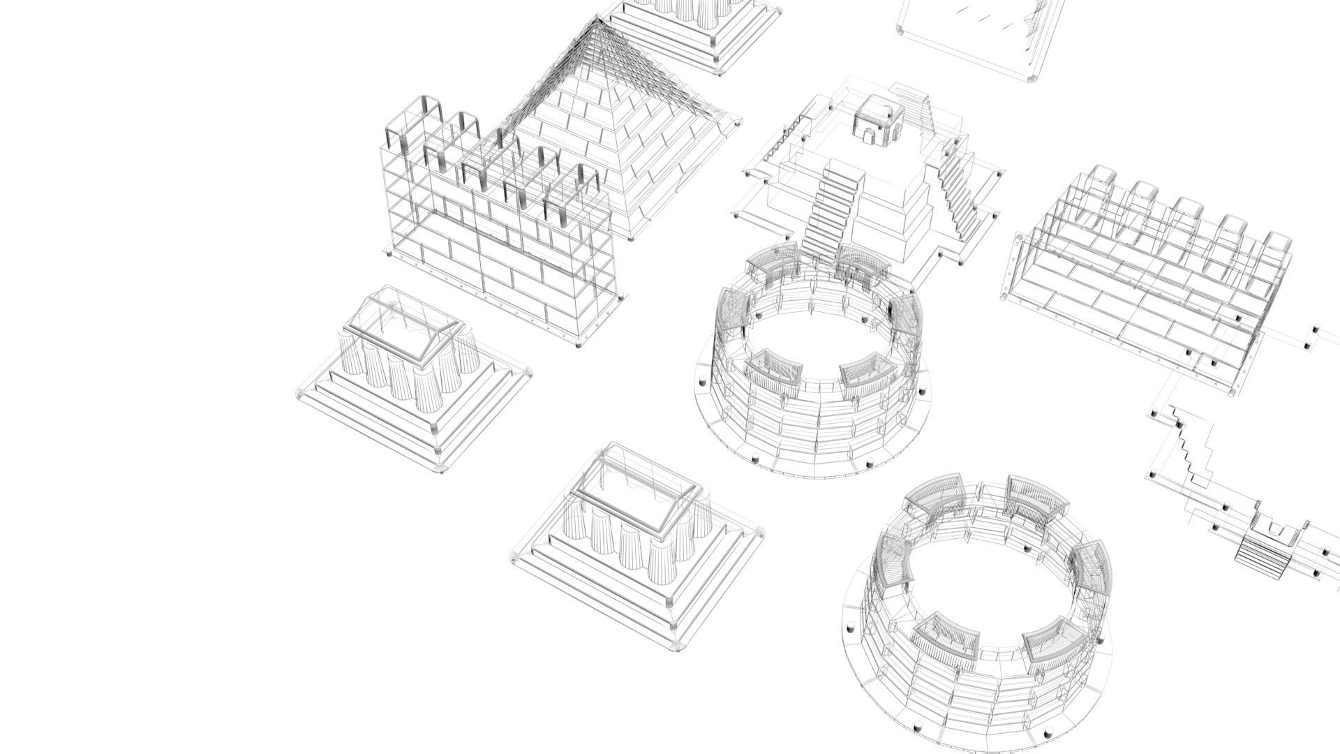 Kinetic Sand Molds Set 3D print model_24