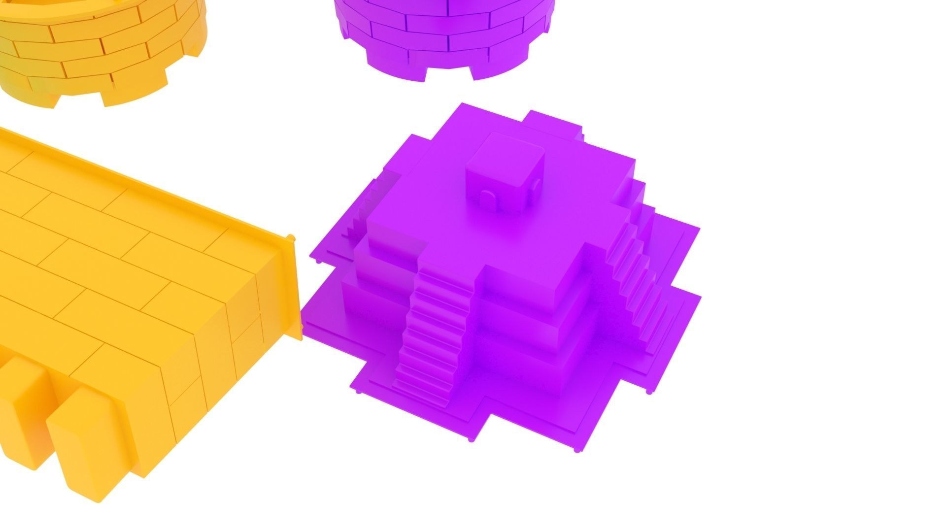 Kinetic Sand Molds Set 3D print model_8