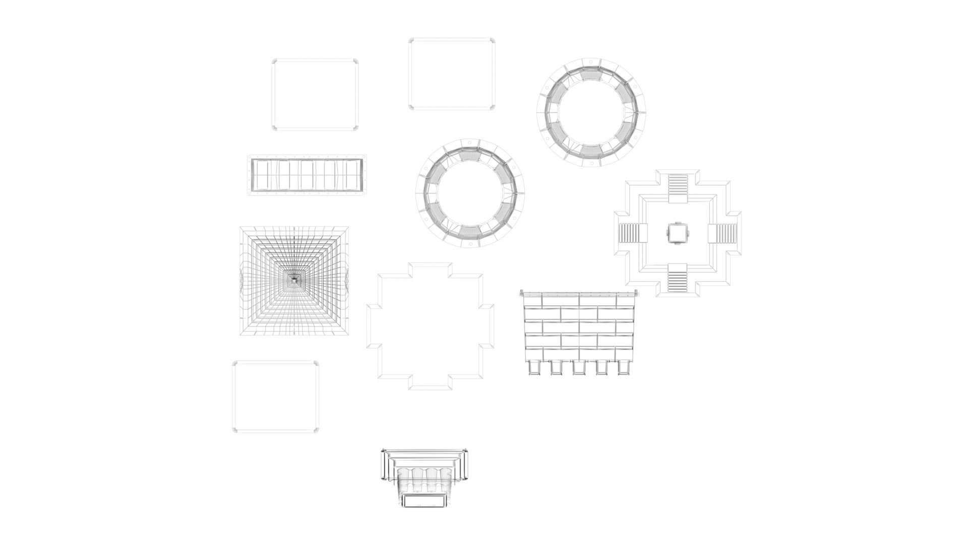 Kinetic Sand Molds Set 3D print model_19