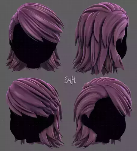 3D Hair style for boy V96