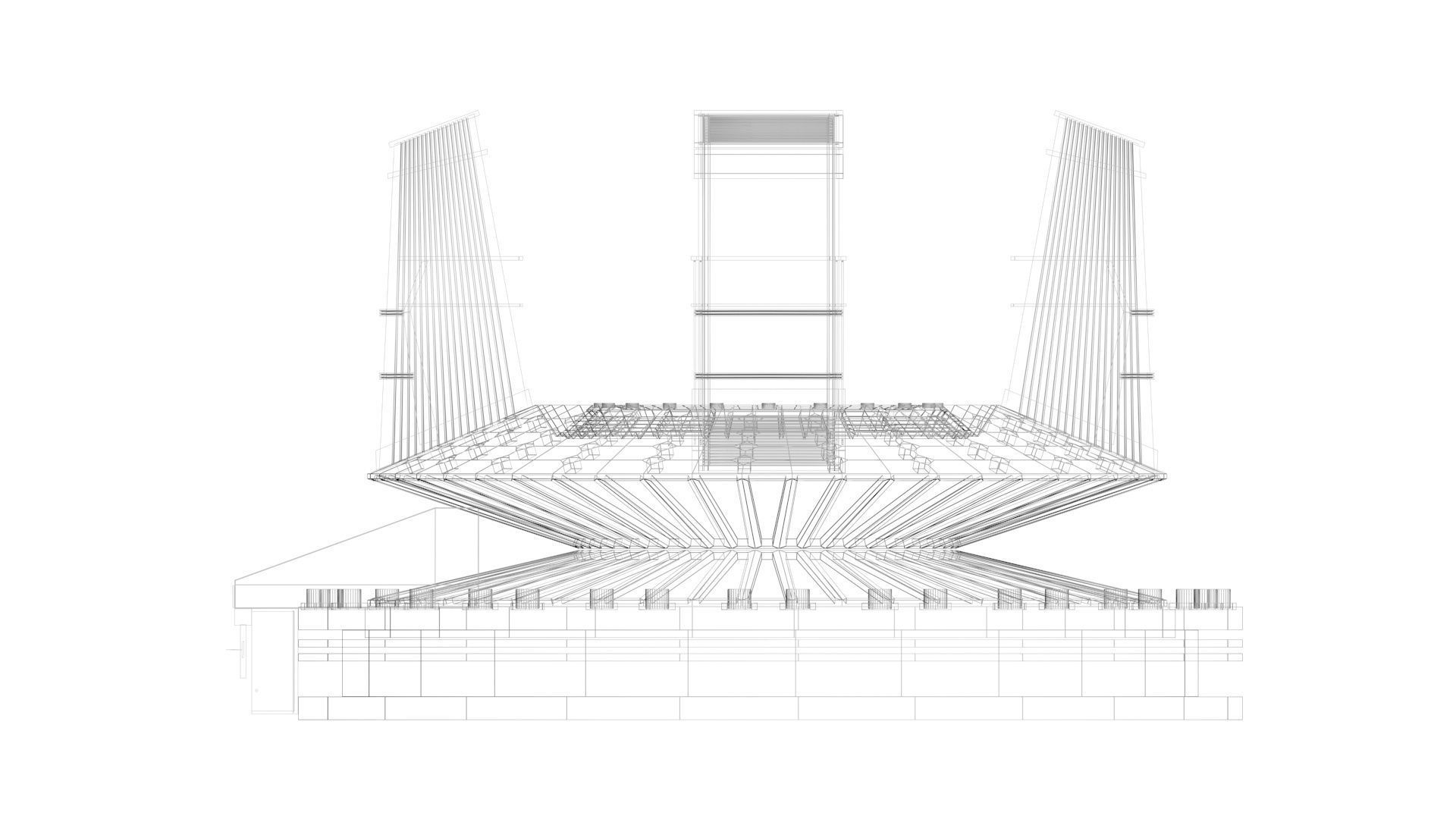 Star Labs Building 3D model_19