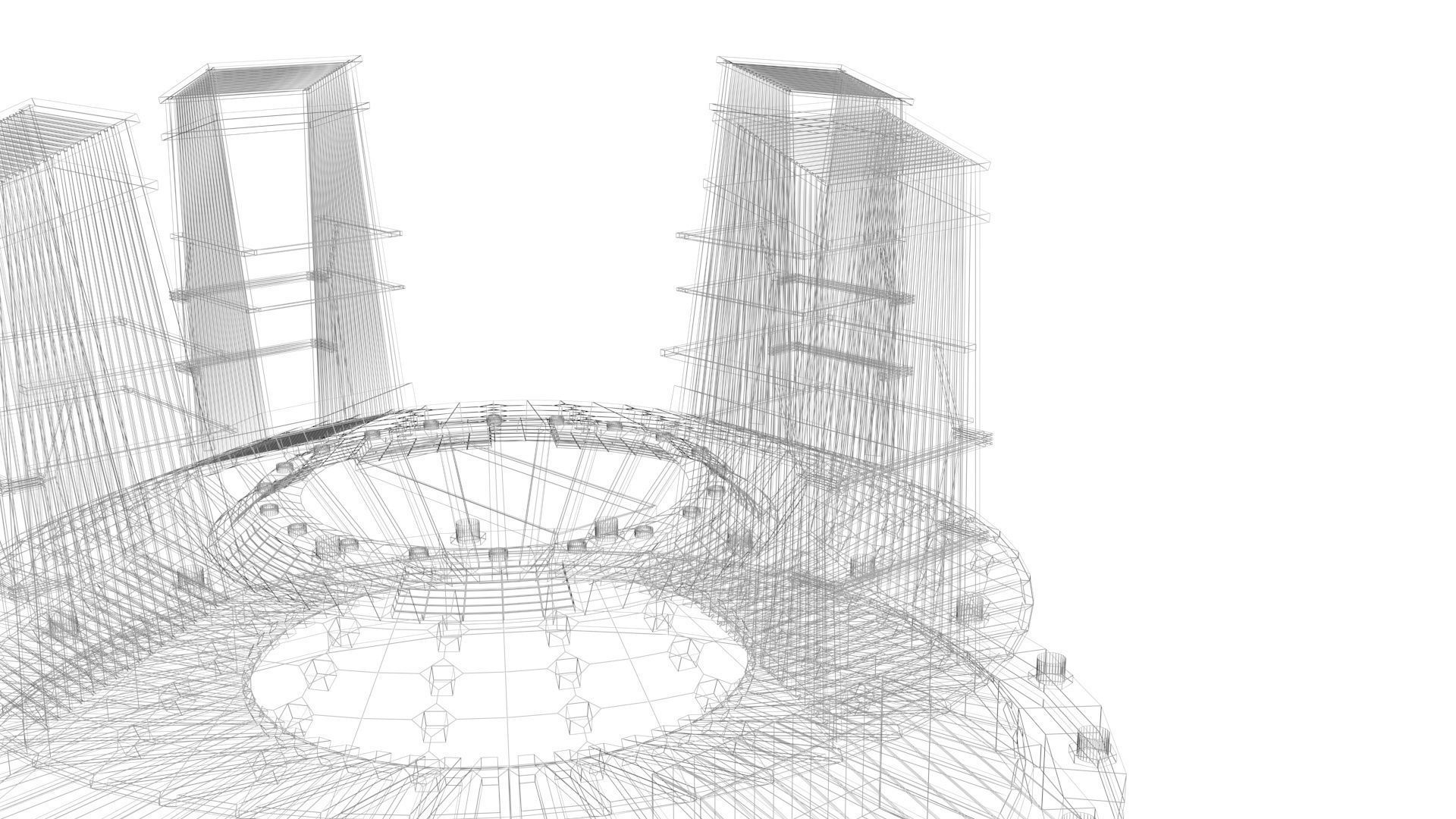 Star Labs Building 3D model_16
