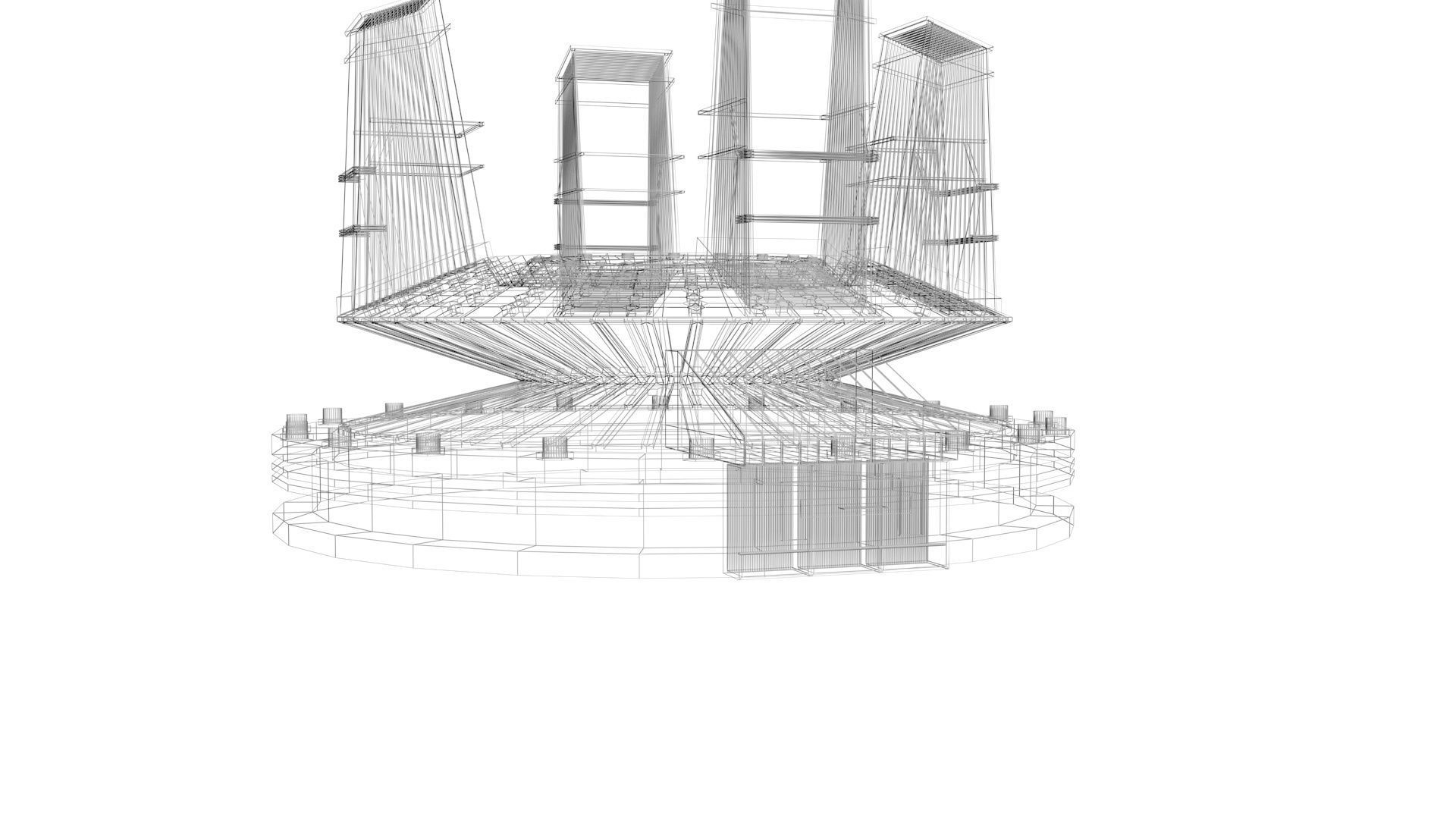 Star Labs Building 3D model_14