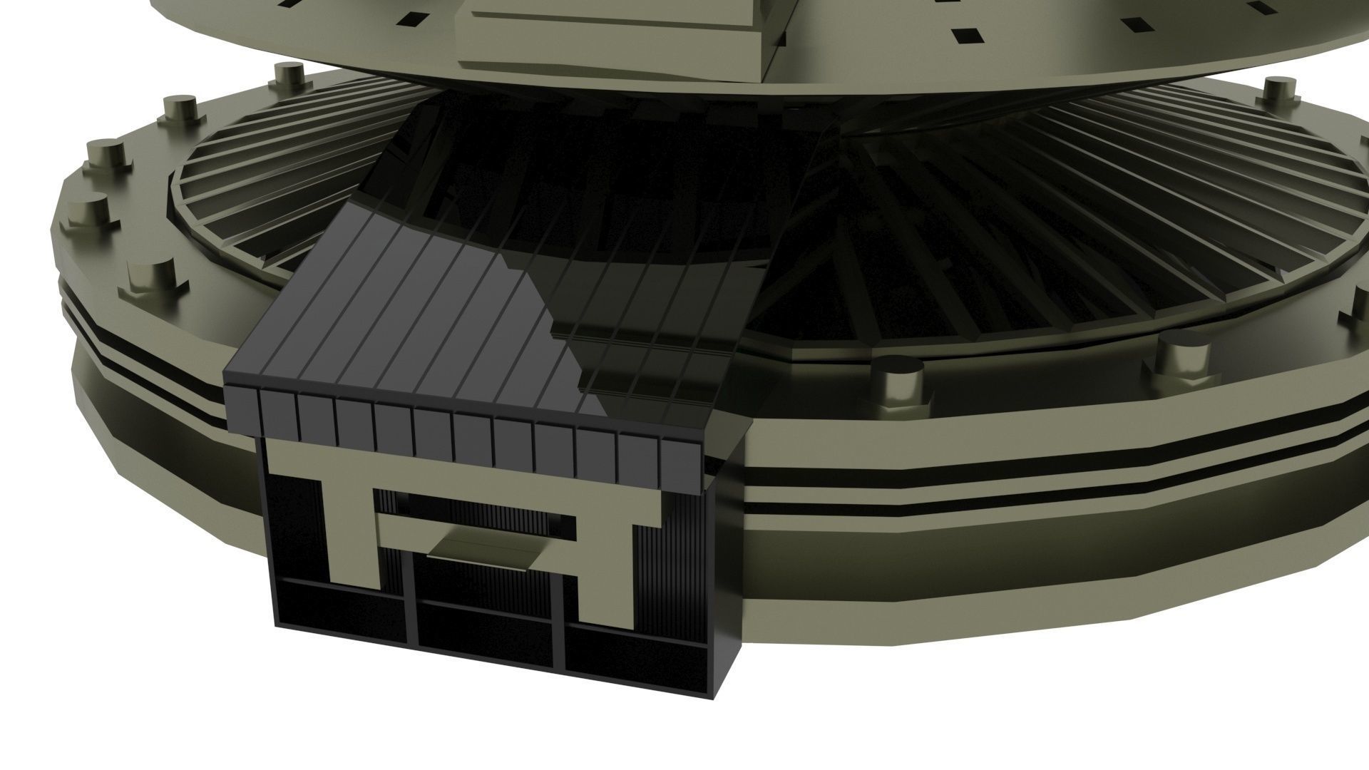 Star Labs Building 3D model_5