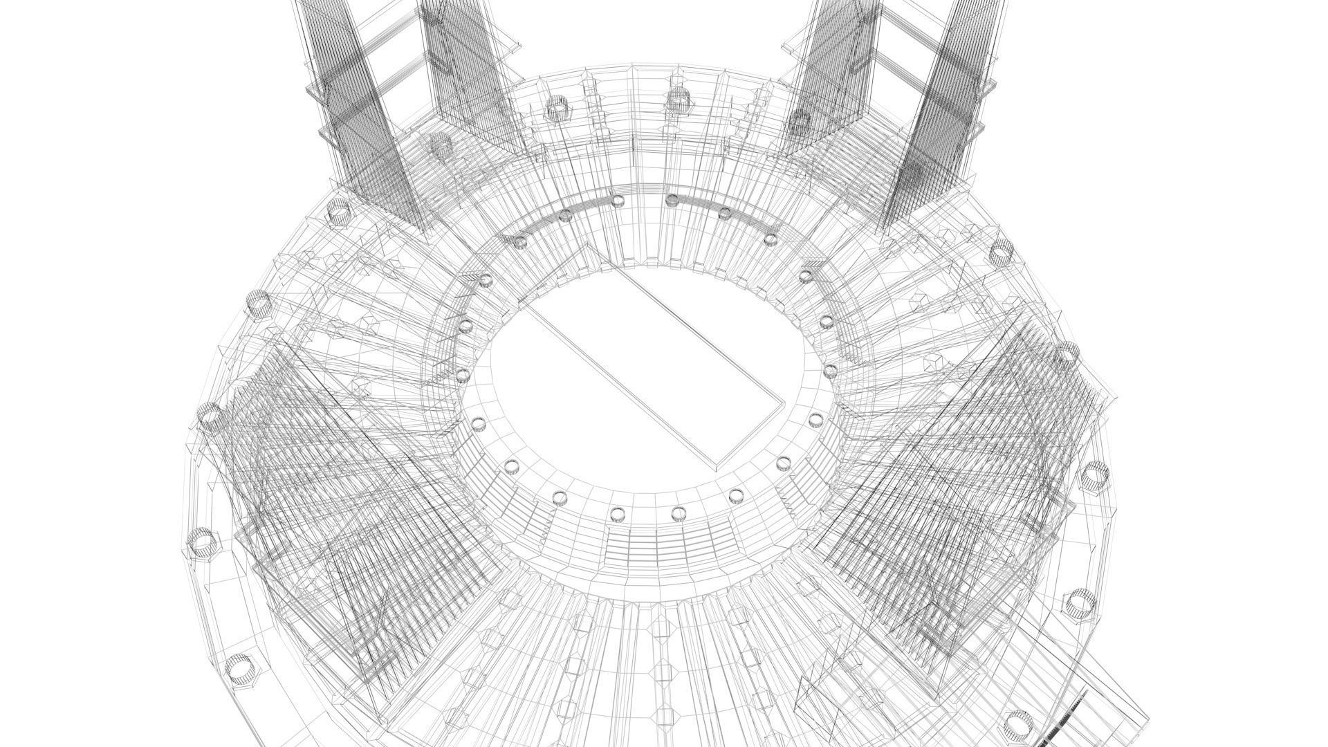 Star Labs Building 3D model_15