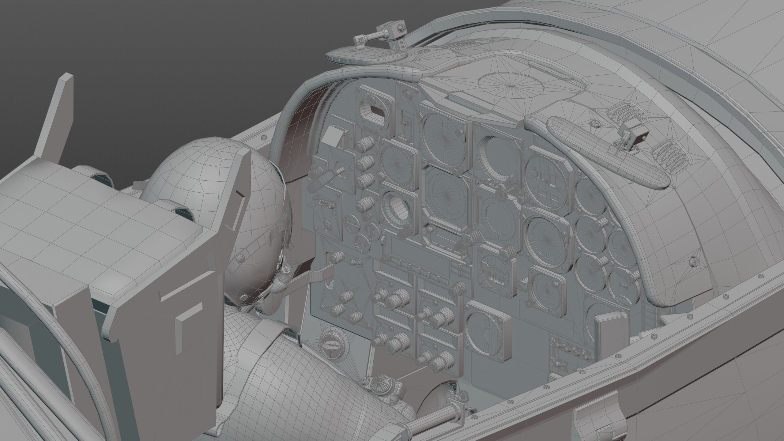 T-27 Tucano EMB-312 Low-poly 3D model_29