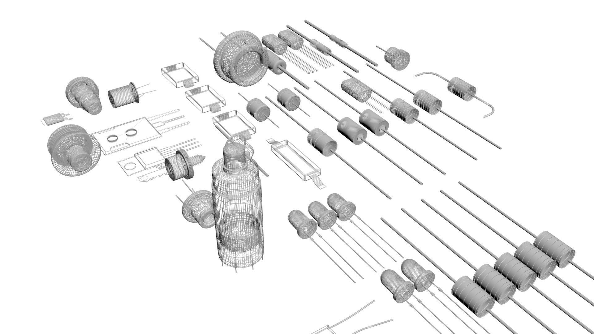 Diodes Set 3D model_71