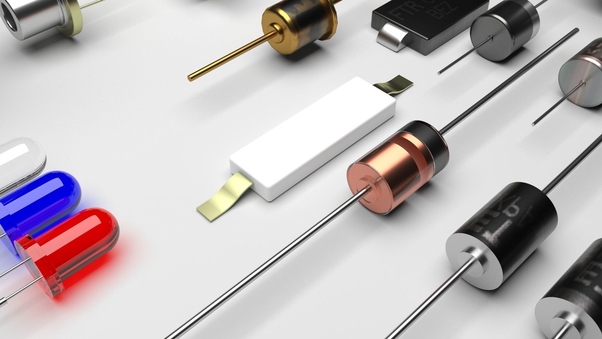 Diodes Set 3D model_20