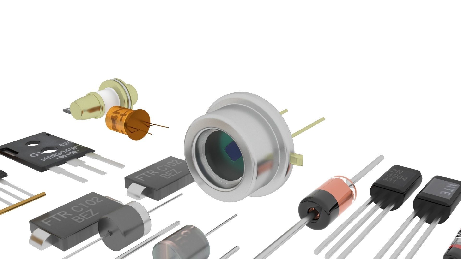 Diodes Set 3D model_52