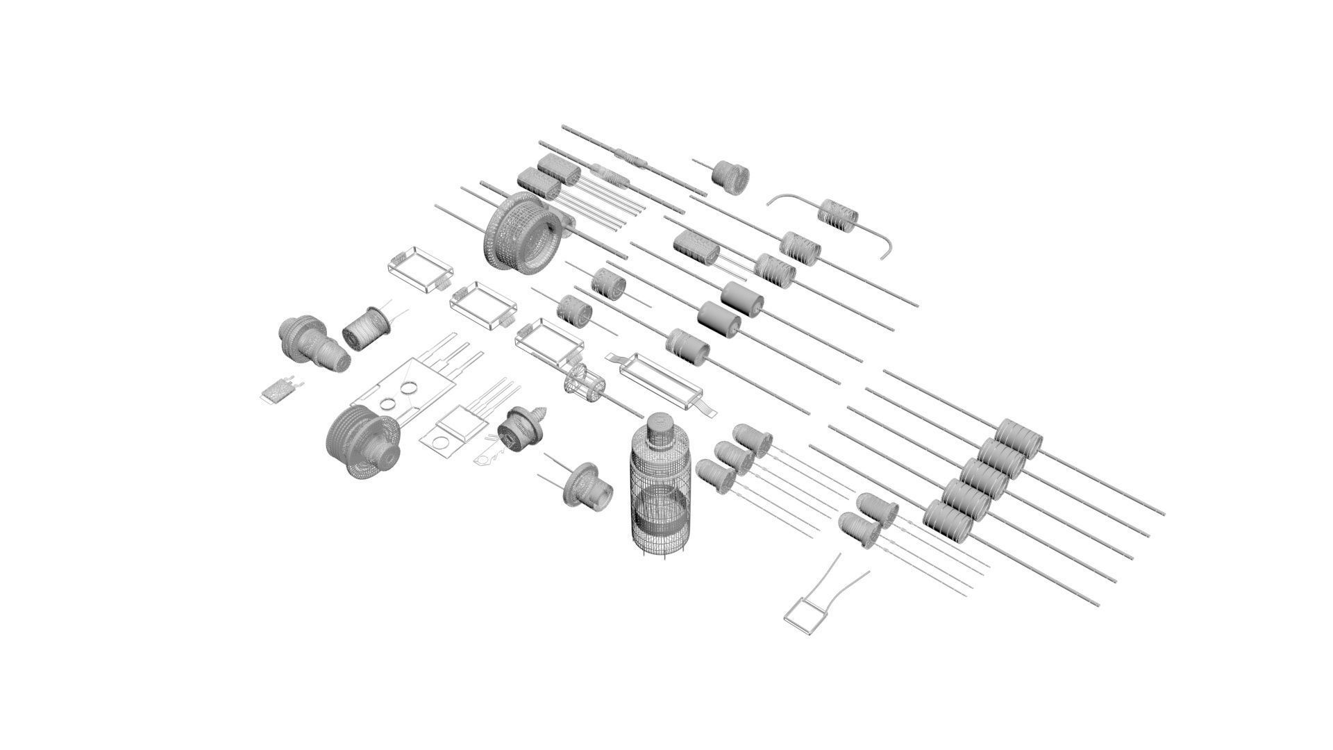 Diodes Set 3D model_58
