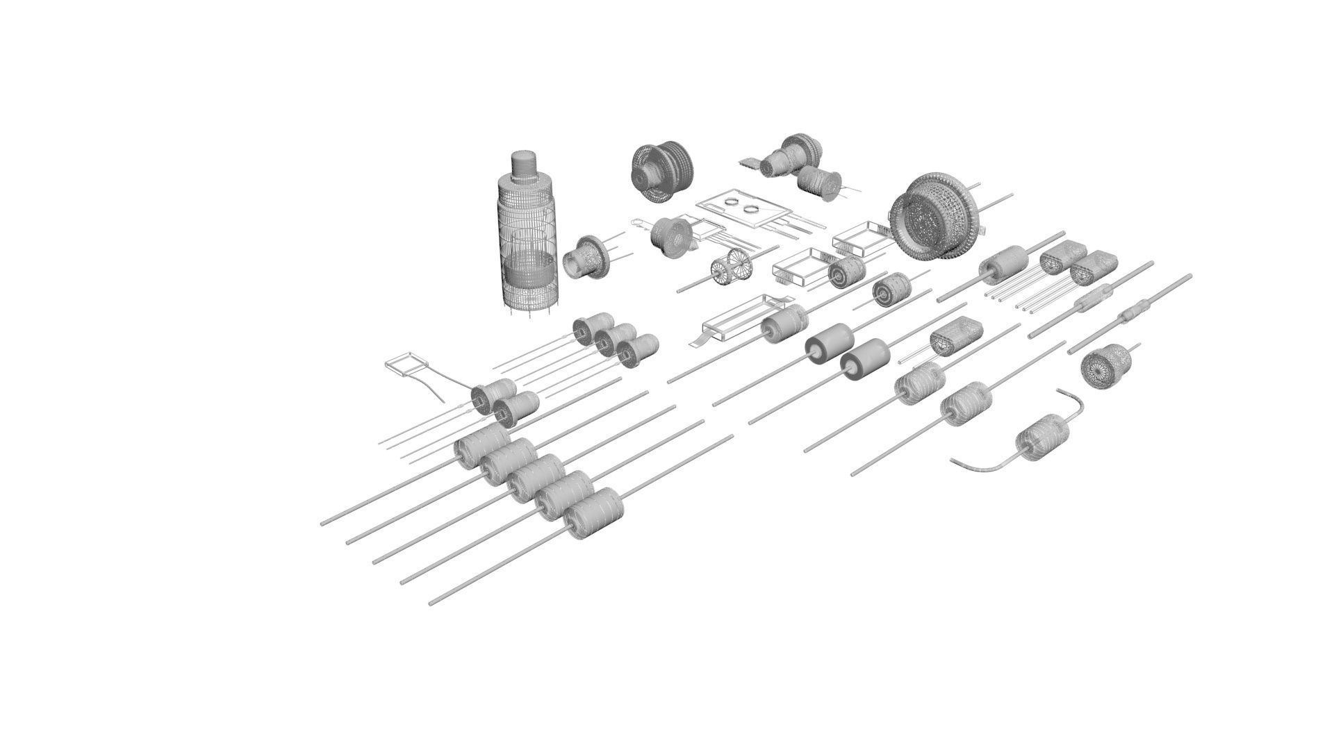 Diodes Set 3D model_55