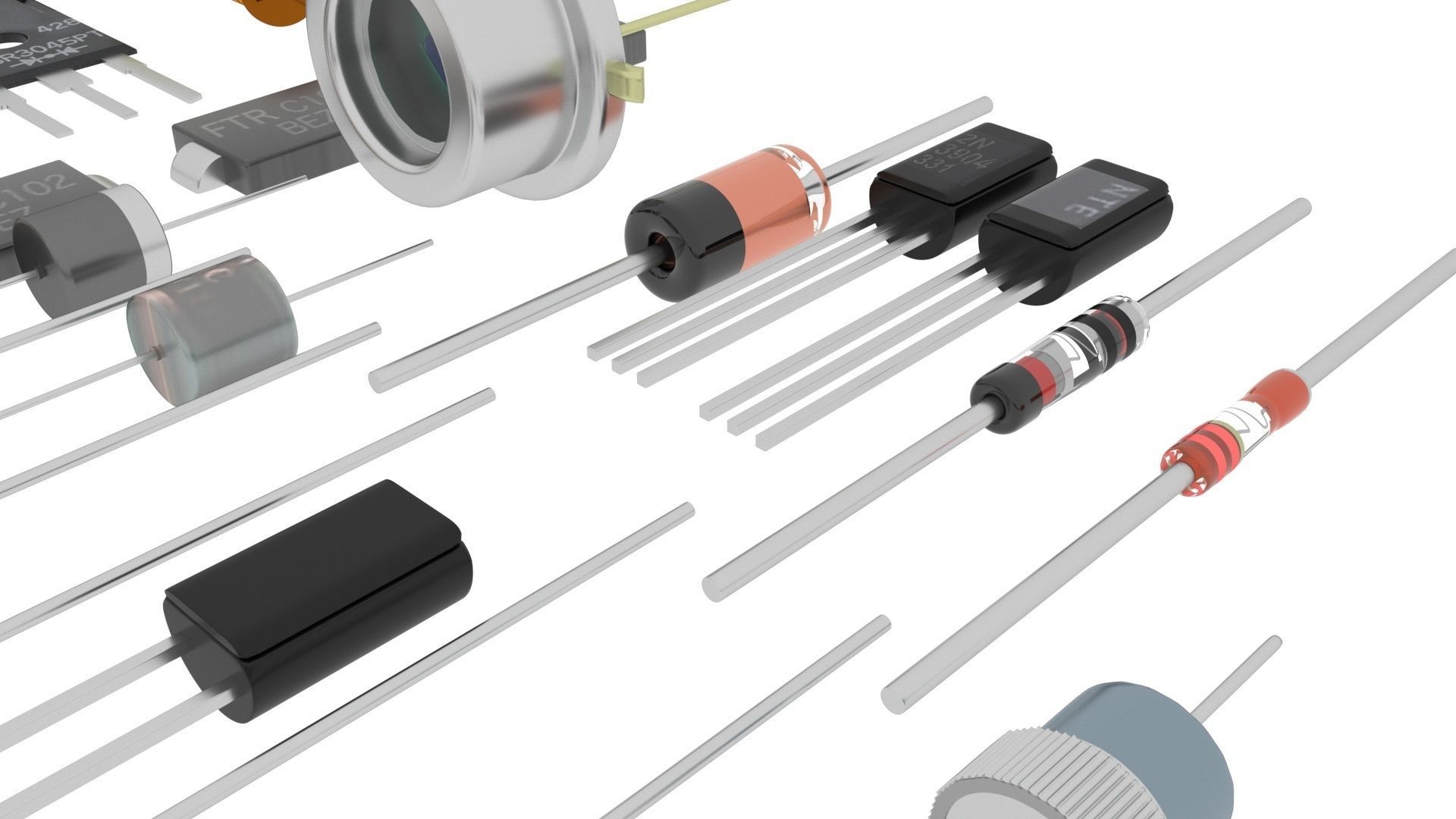 Diodes Set 3D model_45