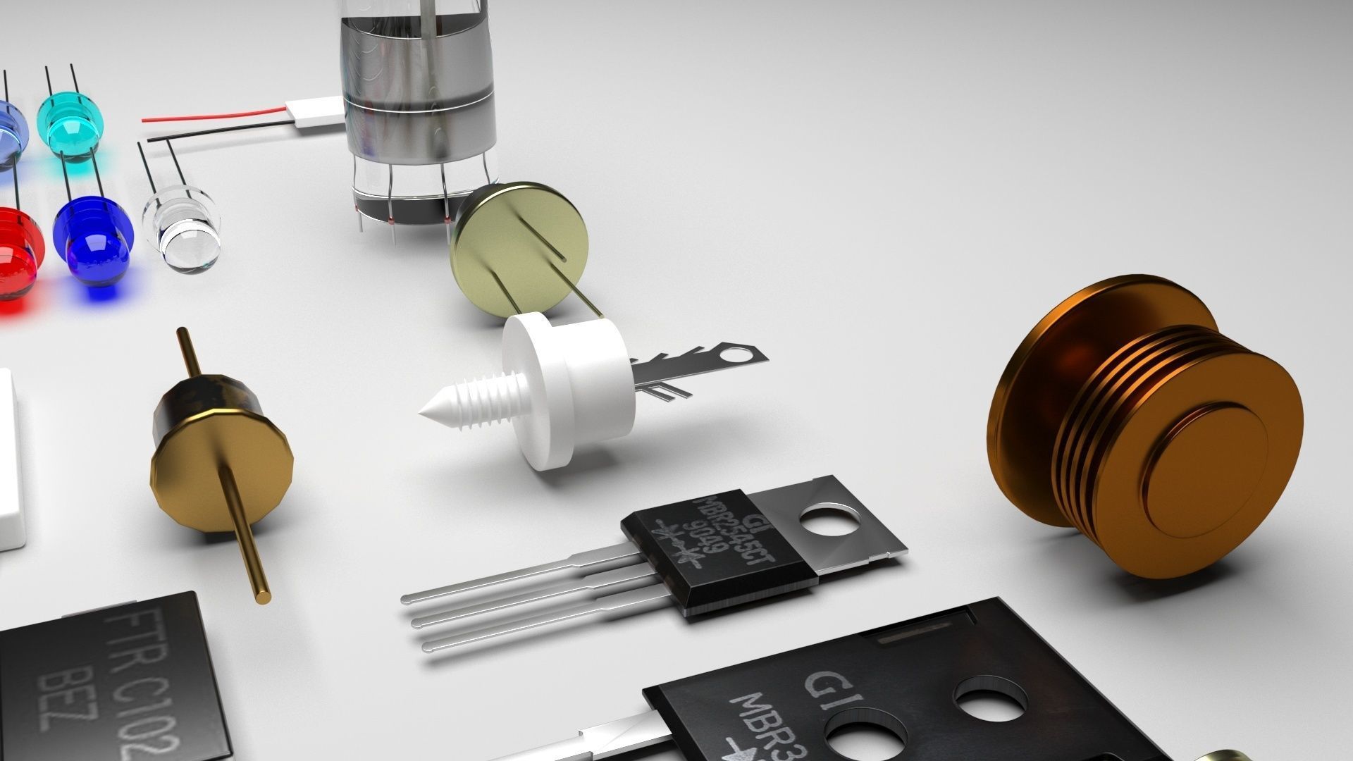 Diodes Set 3D model_34