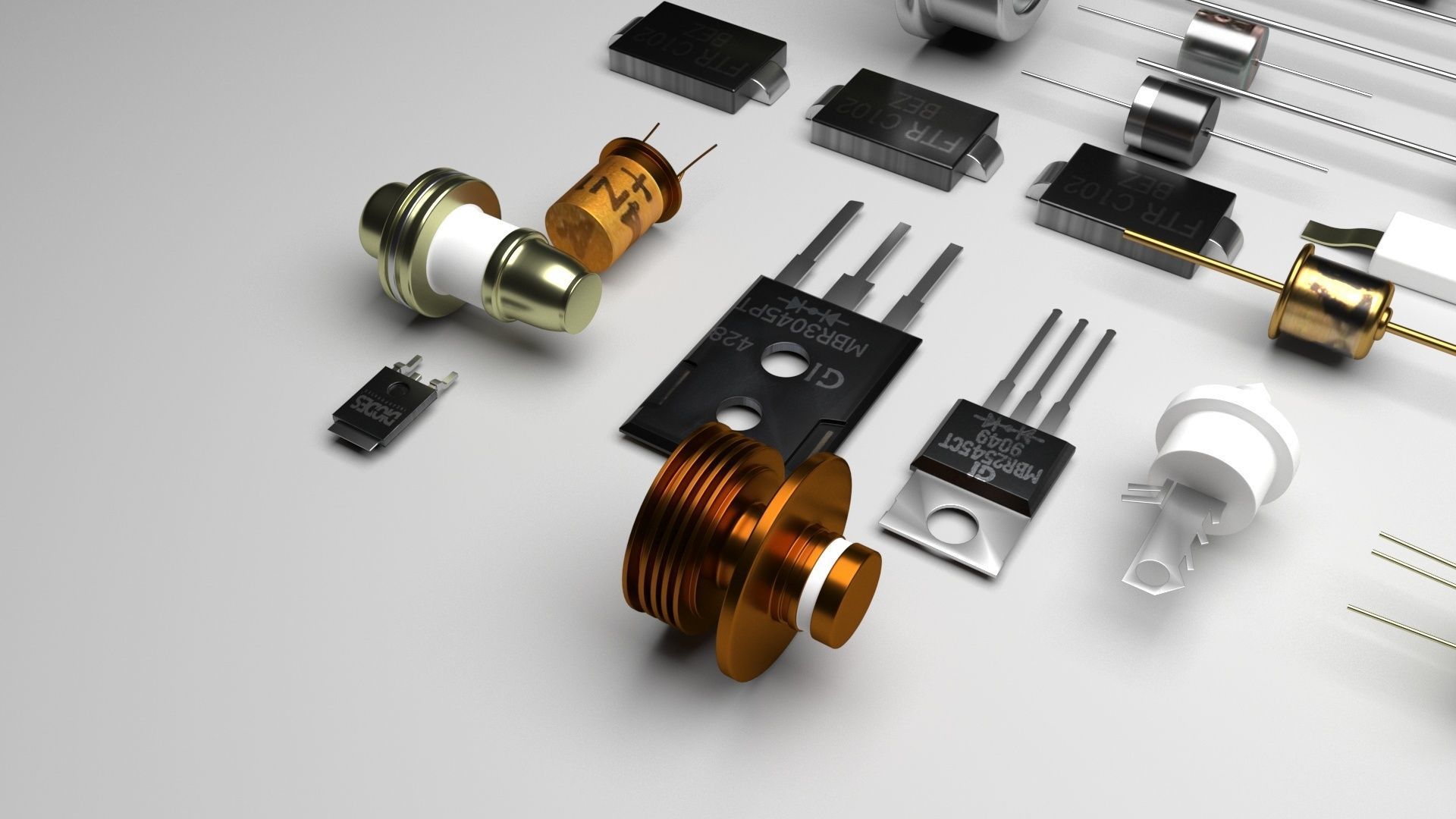 Diodes Set 3D model_26