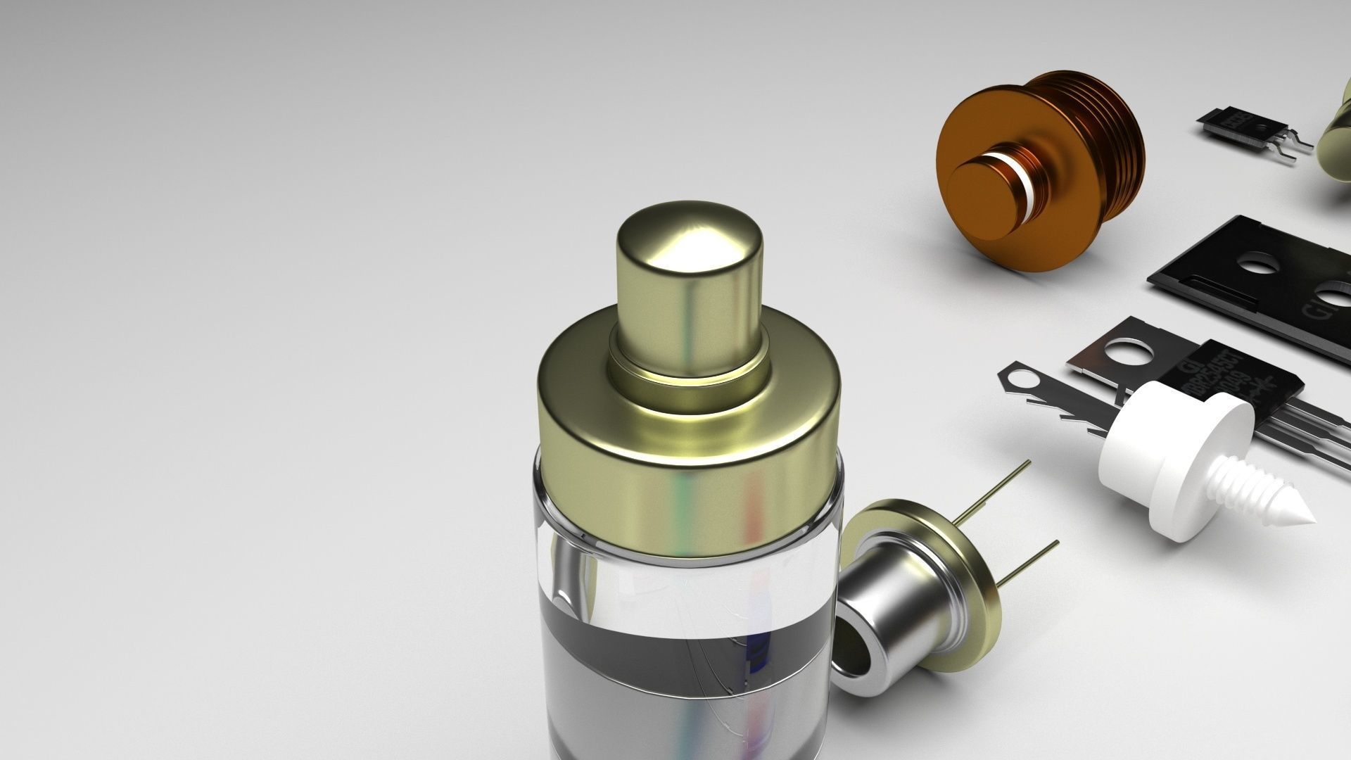 Diodes Set 3D model_10