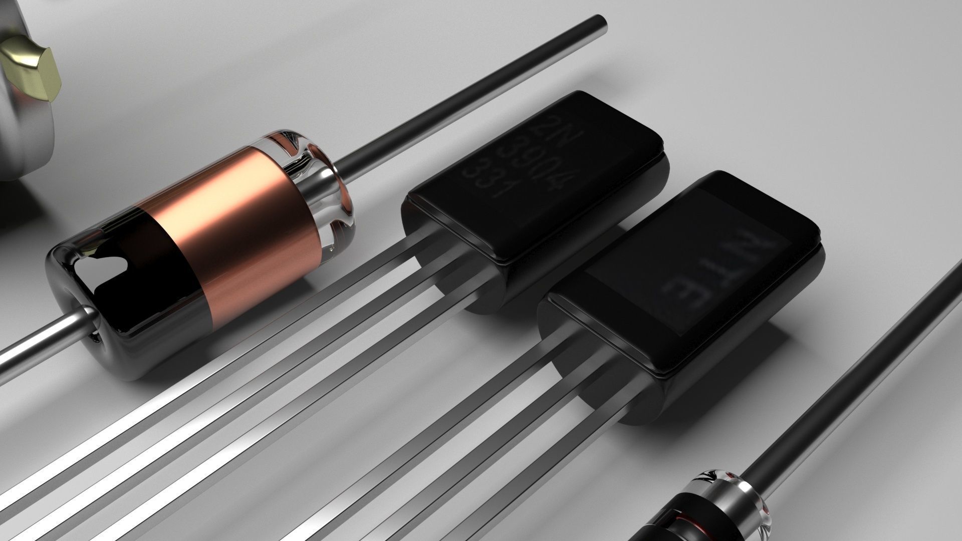 Diodes Set 3D model_16