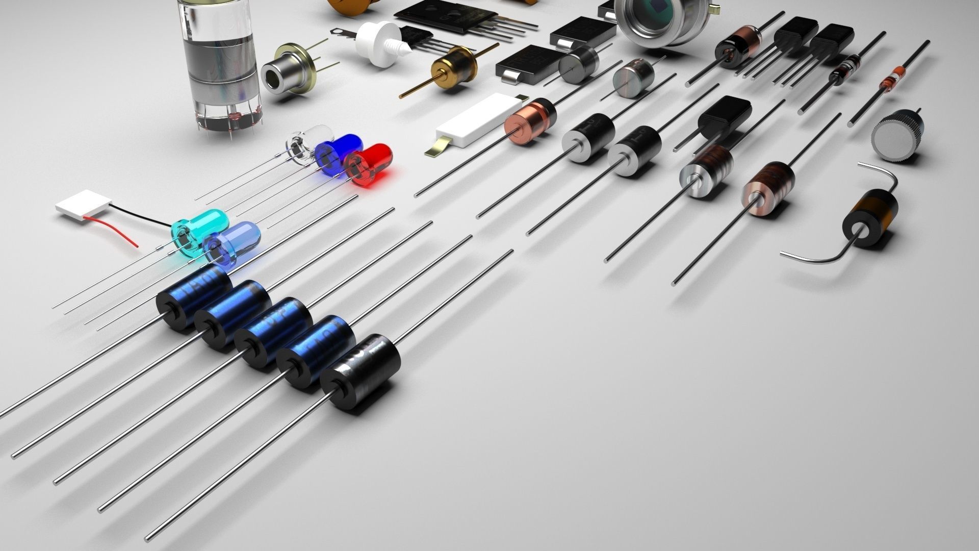 Diodes Set 3D model_31