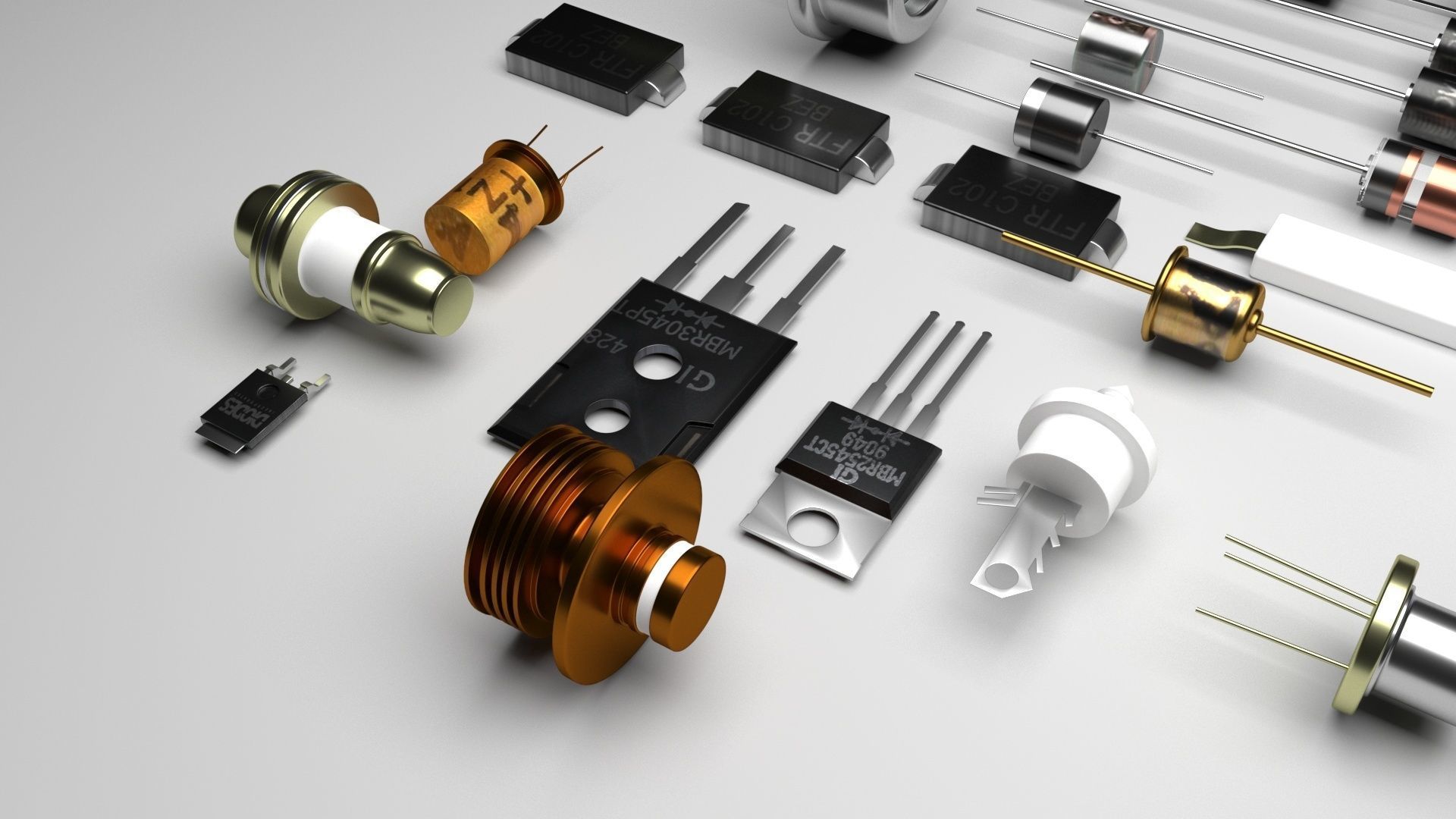 Diodes Set 3D model_23