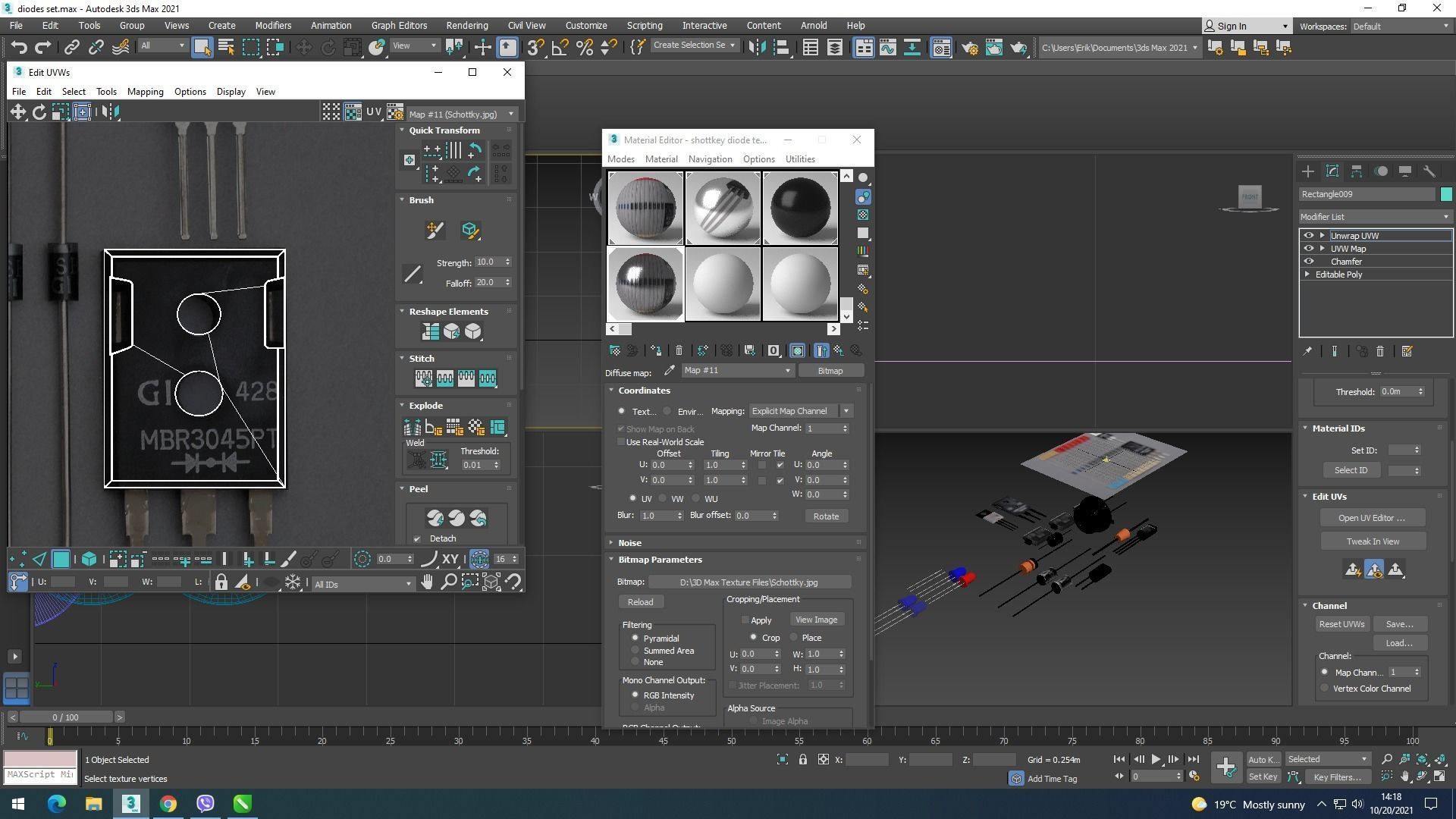 Diodes Set 3D model_86