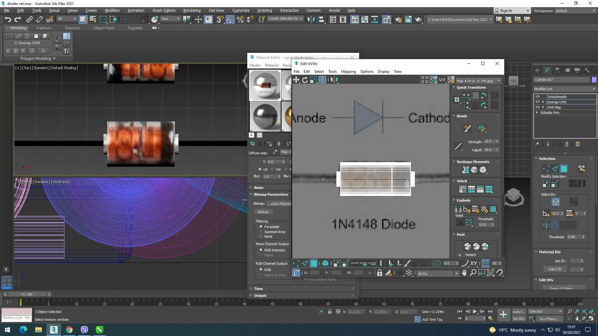 Diodes Set 3D model_77