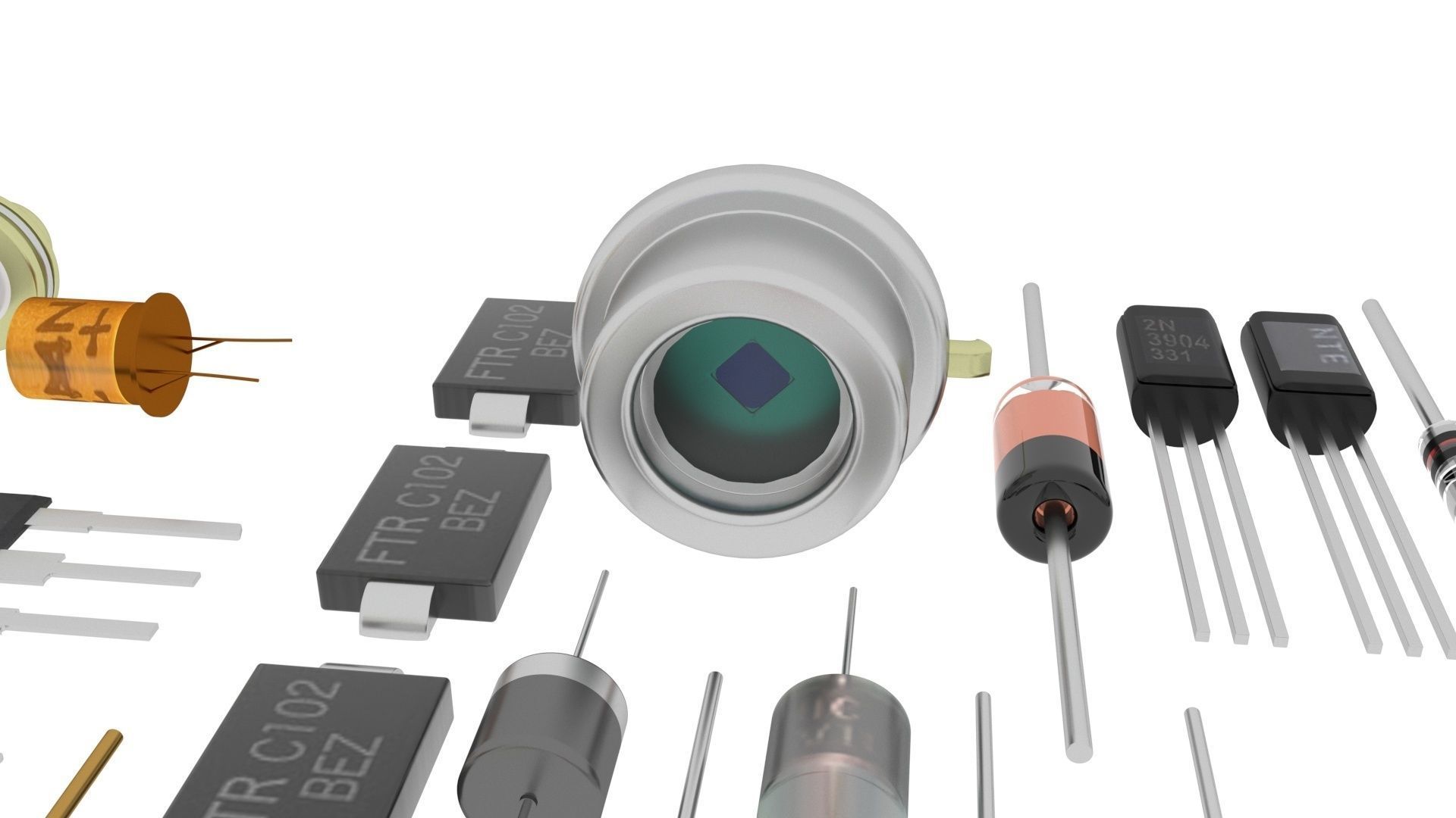 Diodes Set 3D model_37