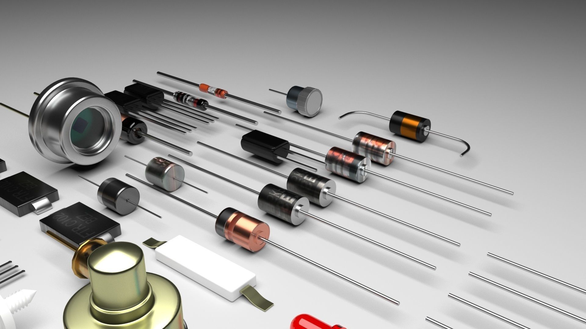 Diodes Set 3D model_29