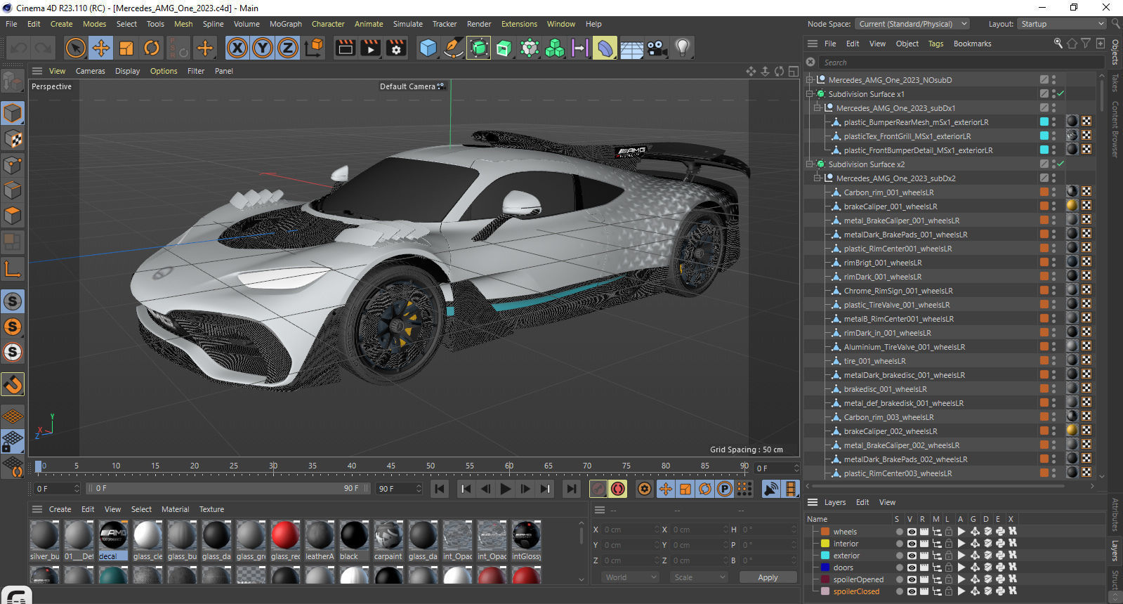Mercedes-AMG One 2023 3D model_40