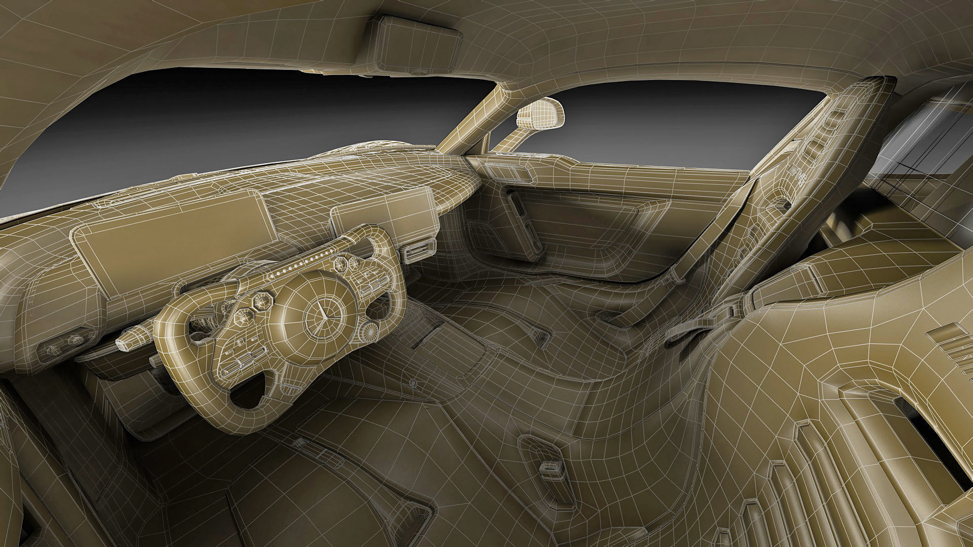 Mercedes-AMG One 2023 3D model_37