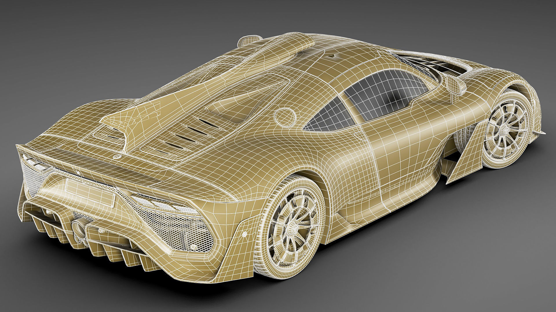 Mercedes-AMG One 2023 3D model_36