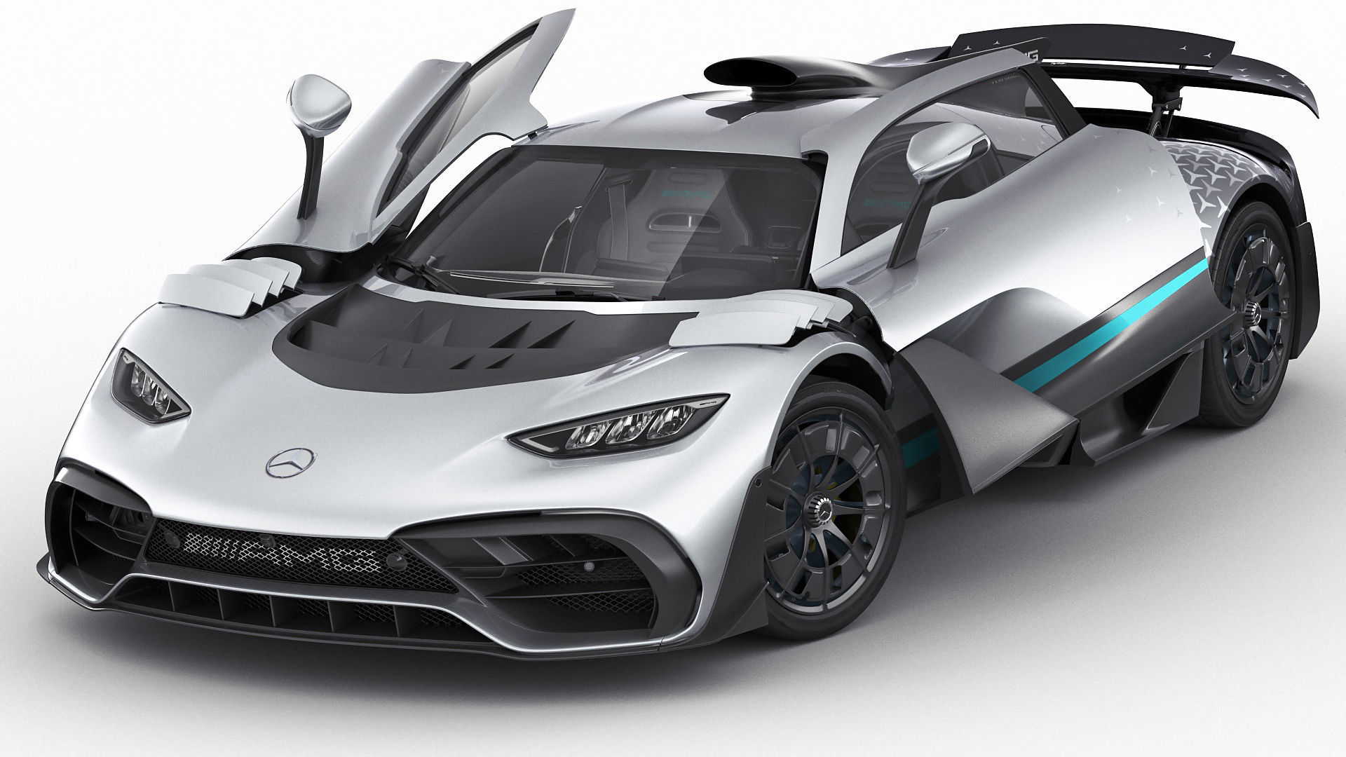 Mercedes-AMG One 2023 3D model_2