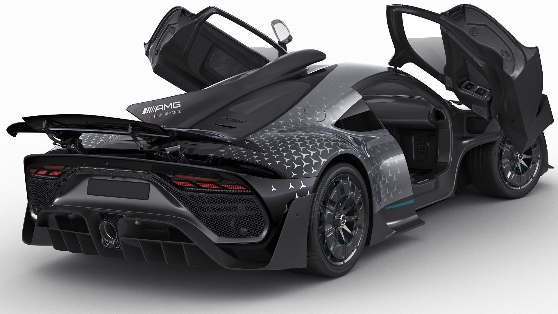 Mercedes-AMG One 2023 3D model_4