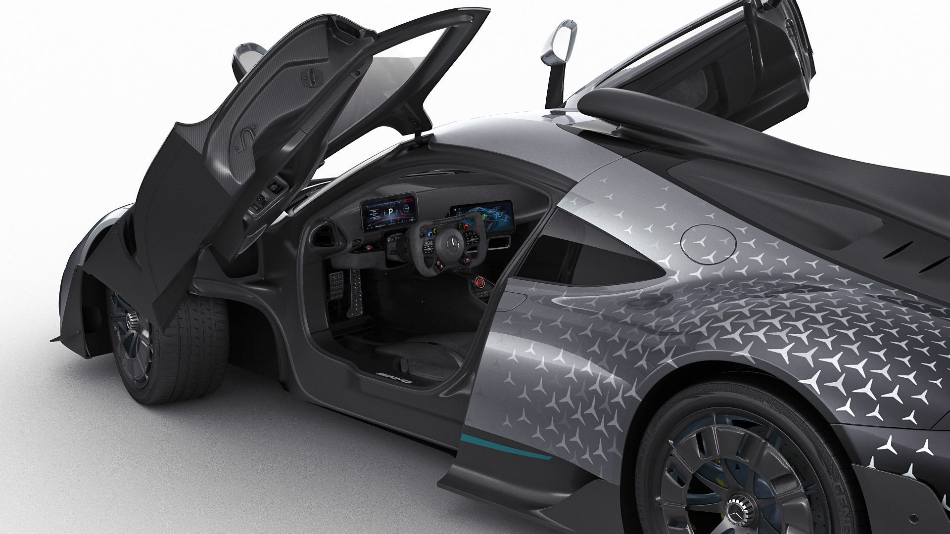 Mercedes-AMG One 2023 3D model_5