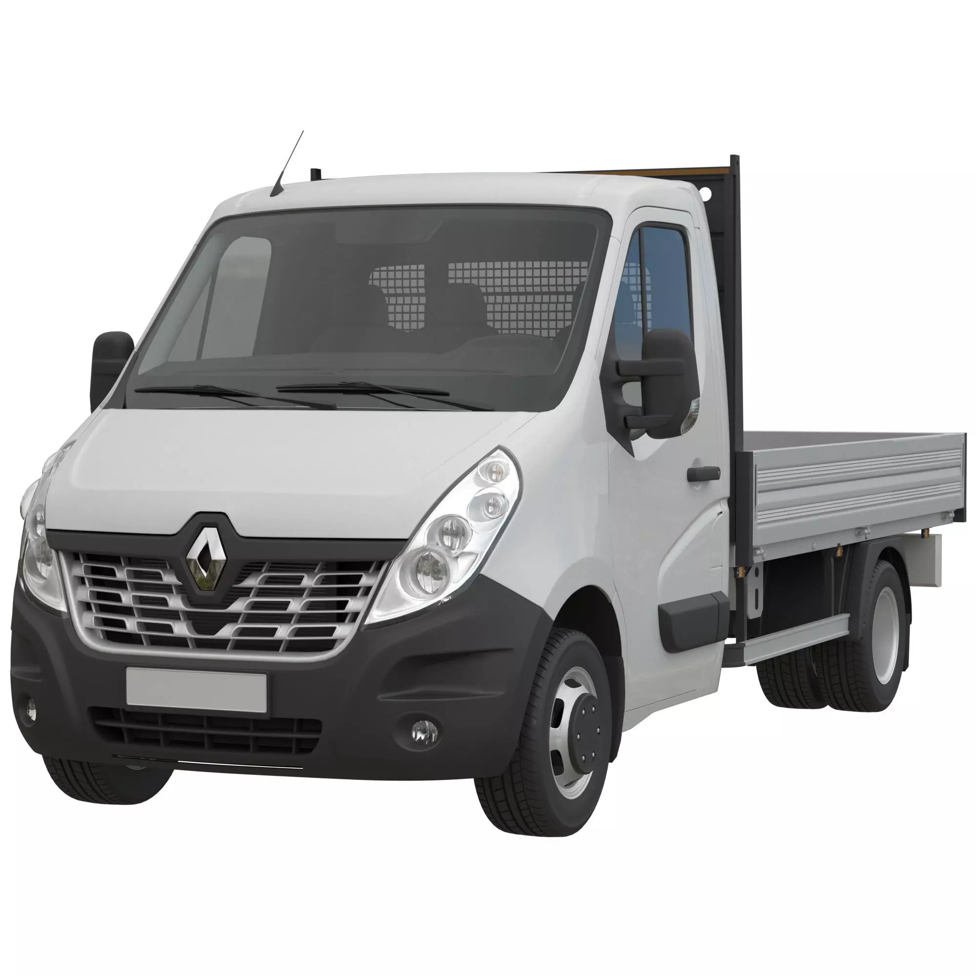 Renault Rwd Renault Master 2015 Pickup RWD L2H1 3D model | CGTrader