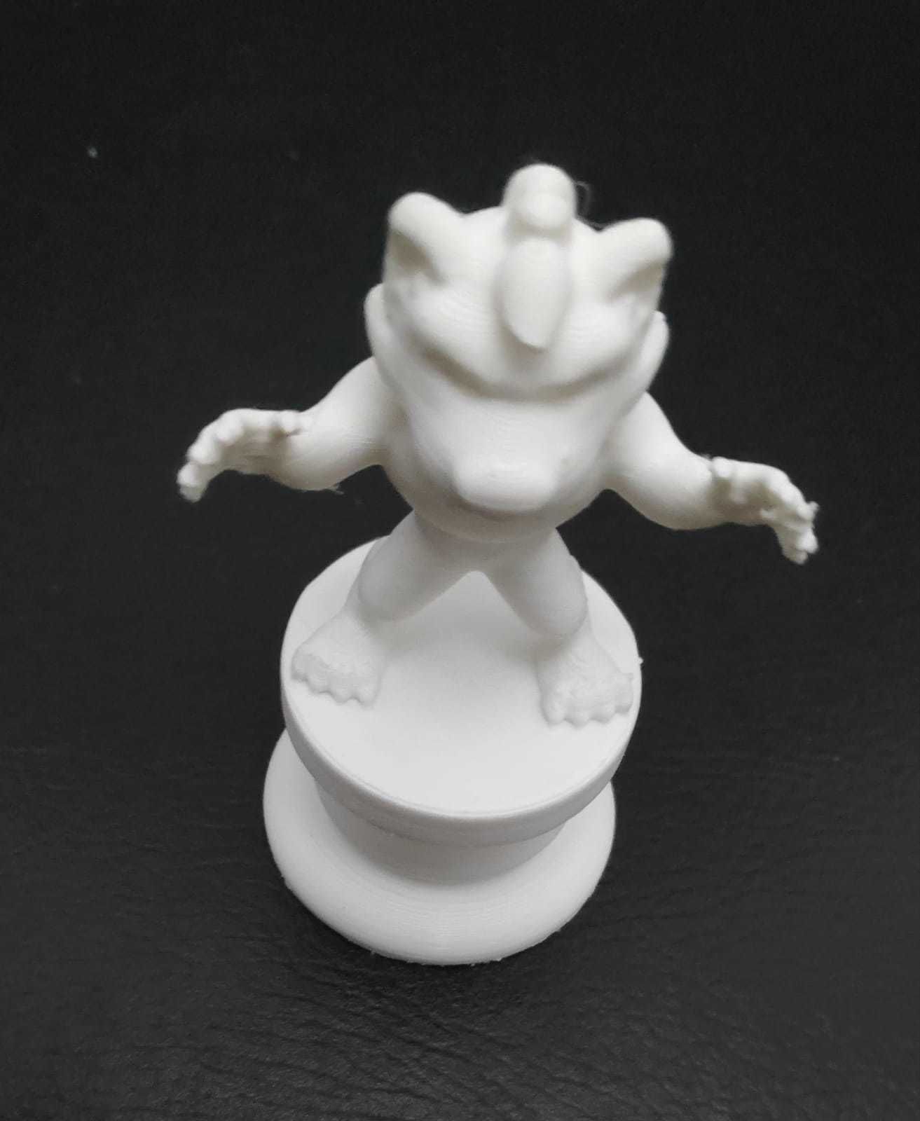 Halloween Chess - Werewolf  3D print model_12