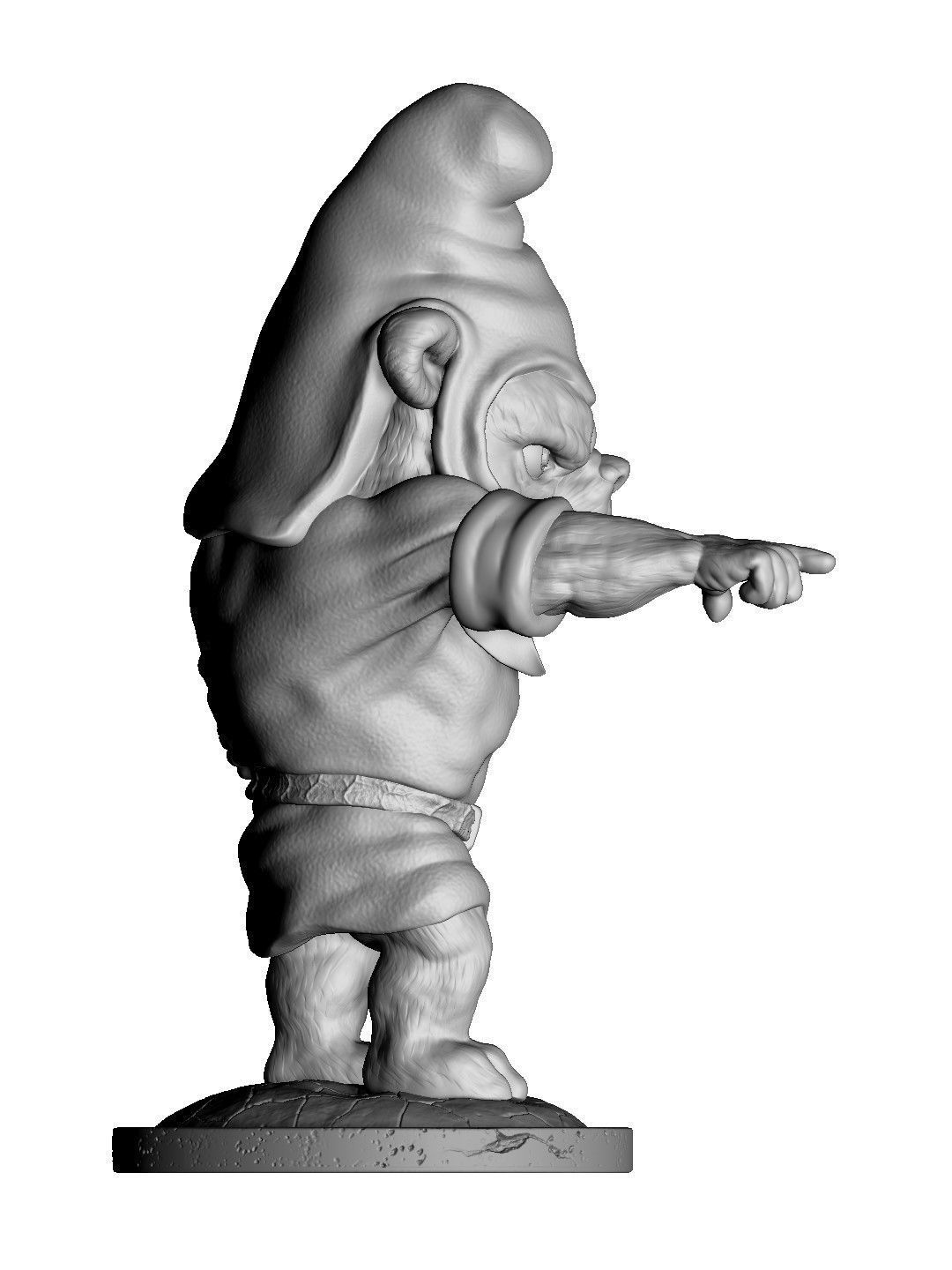 Gruffi Adventures of the Gummi Bears for 3d print 3D print model_6