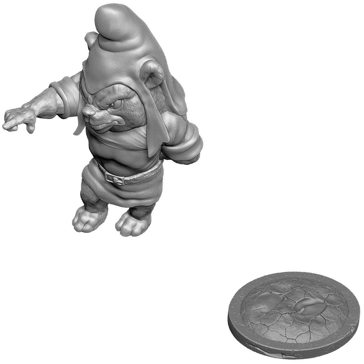 Gruffi Adventures of the Gummi Bears for 3d print 3D print model_25