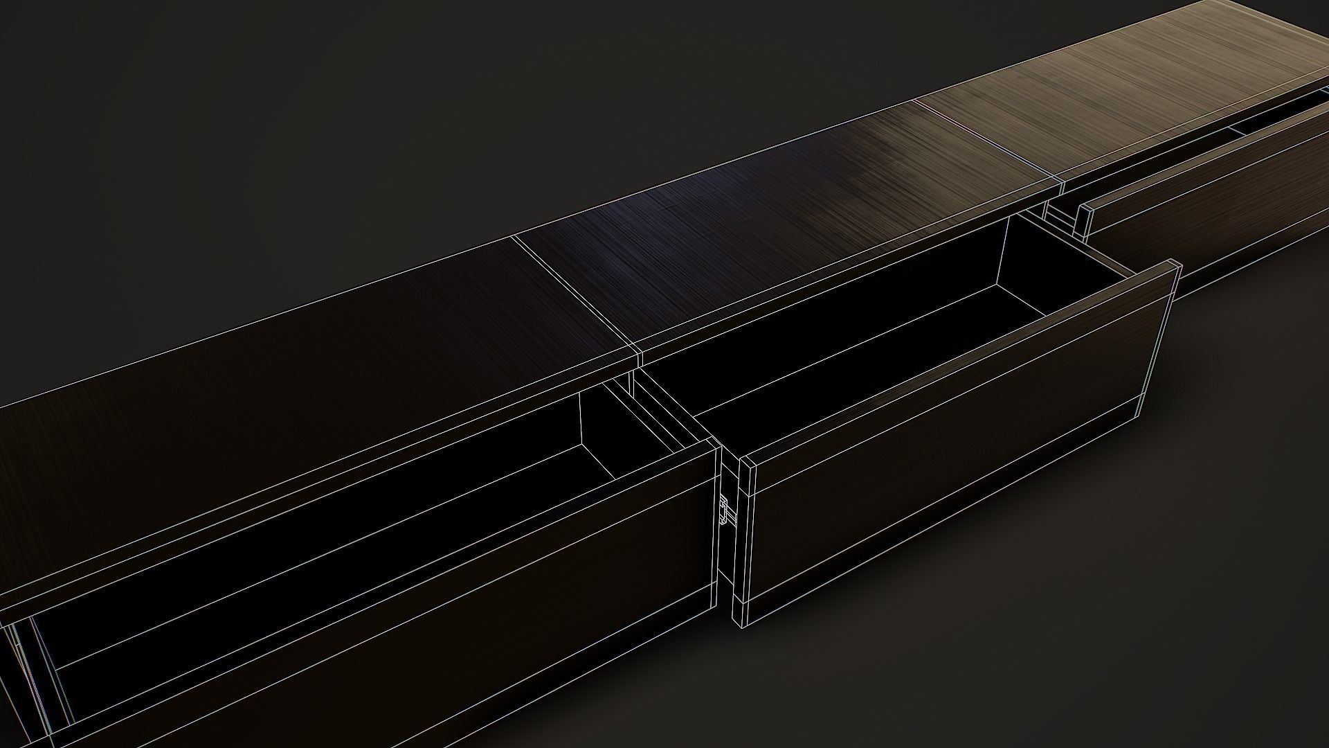 TV stand Meblion Free low-poly 3D model_13