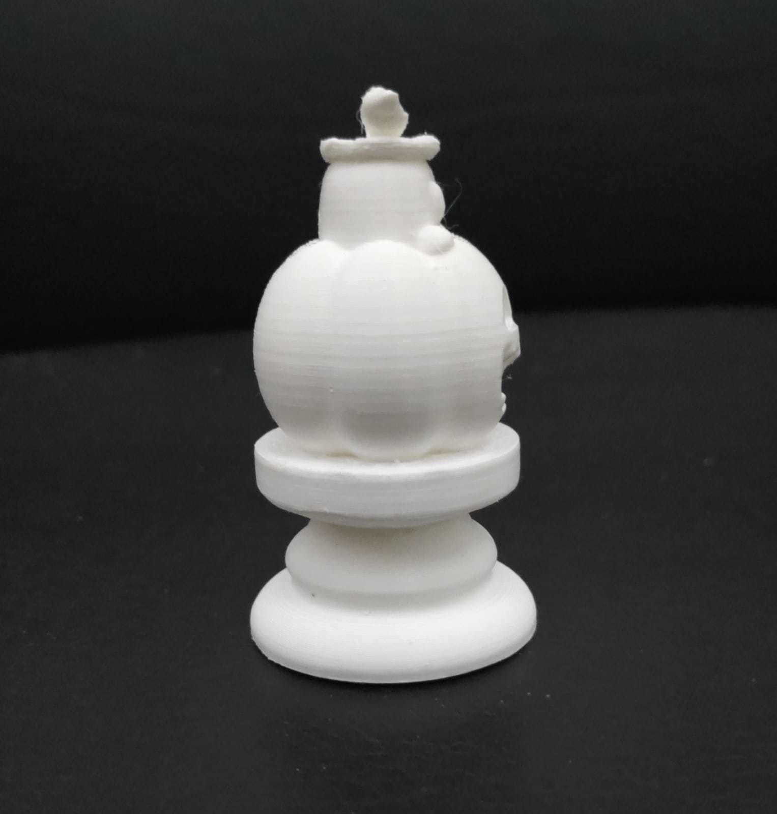 Halloween Chess - Ghost Pumpkin 3D print model_8