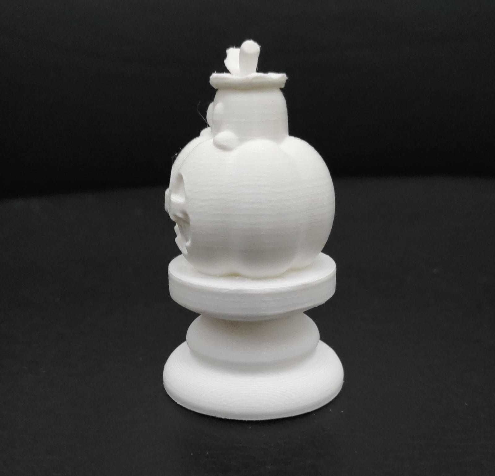 Halloween Chess - Ghost Pumpkin 3D print model_6