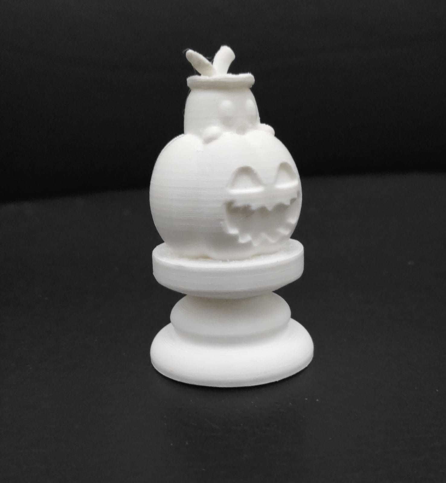 Halloween Chess - Ghost Pumpkin 3D print model_9