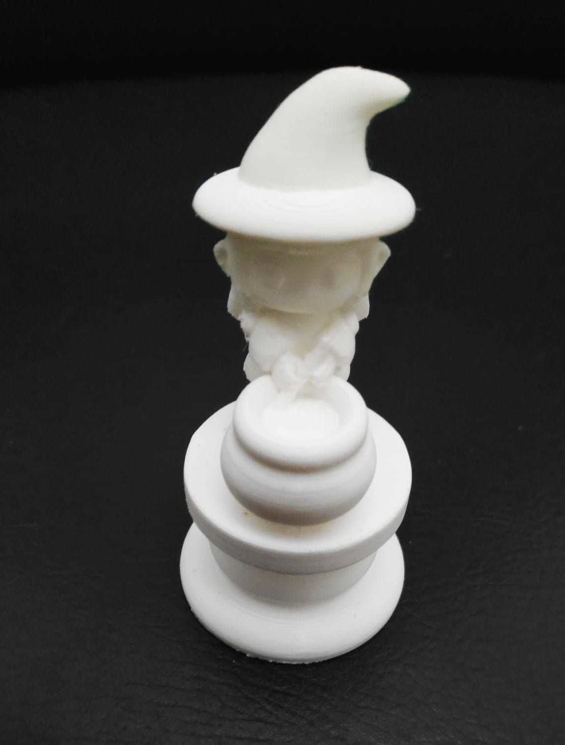 Halloween Chess - Witch 3D print model_5
