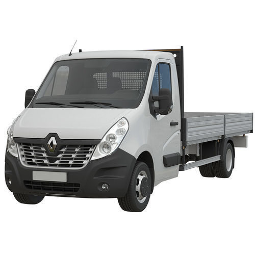 Renault Master 2015 Chassis Cab L4H1 3D model