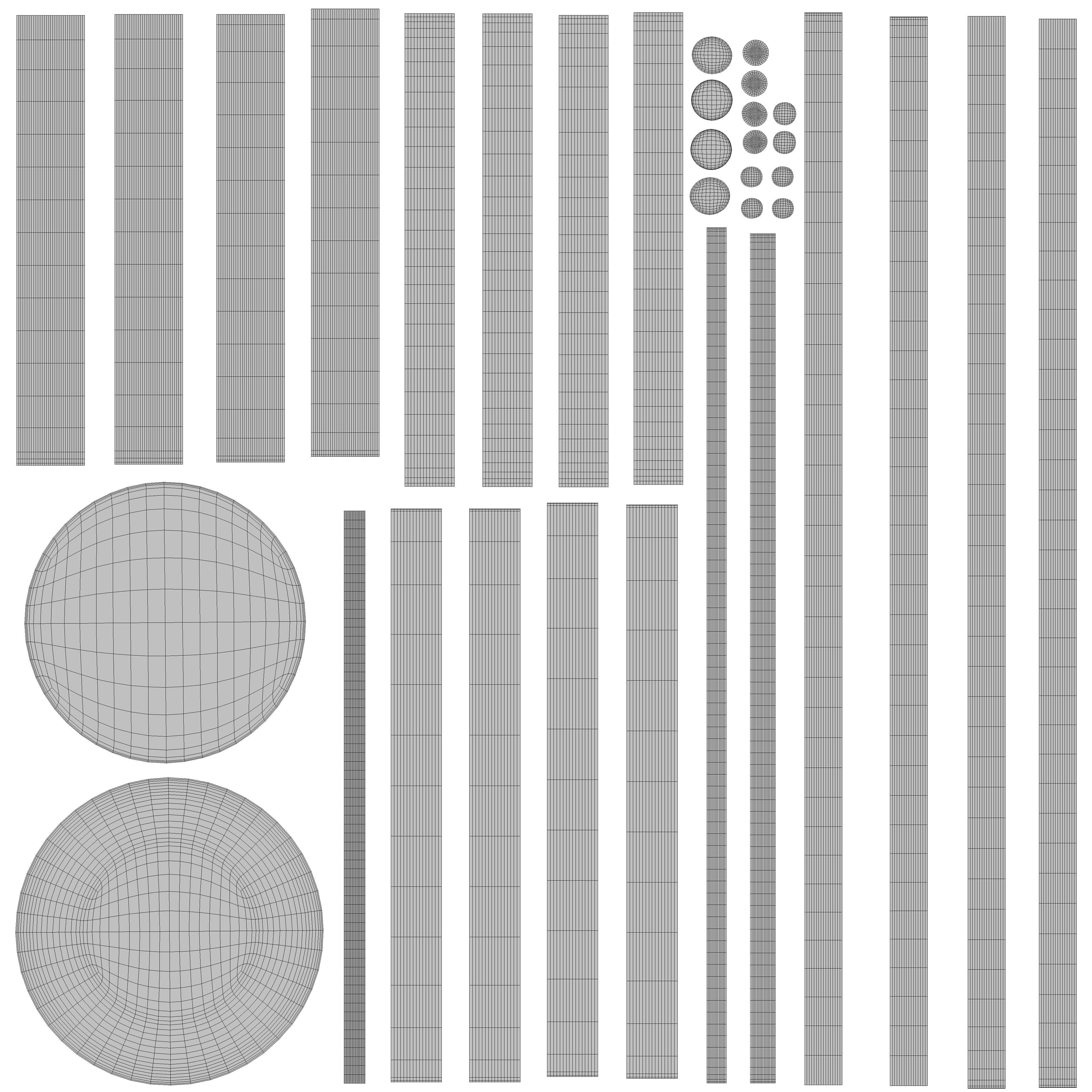 Chair PBR on table 3D model_14