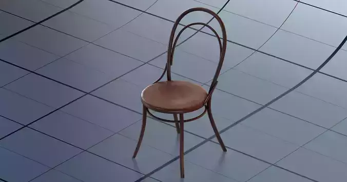 Chair PBR on table