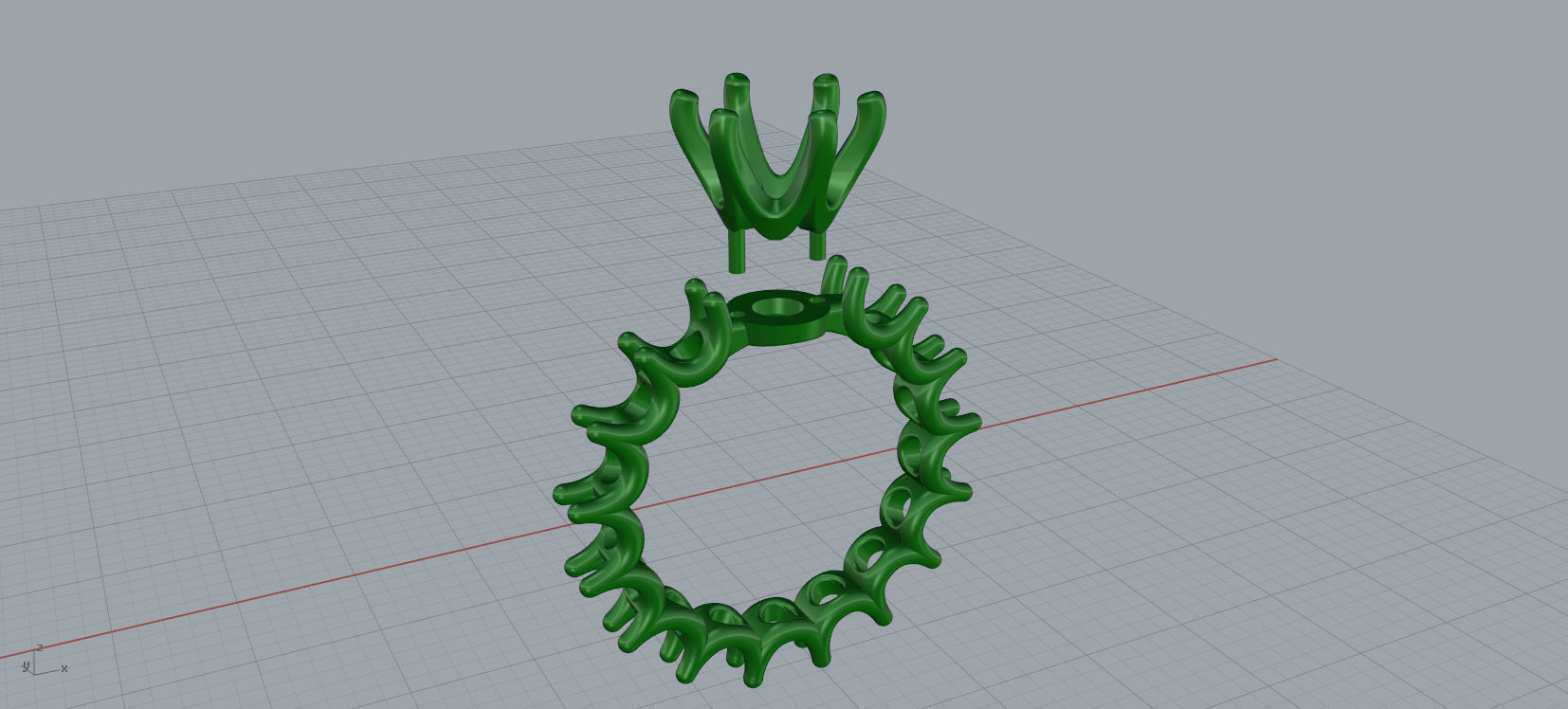 Solitaire Engagement Ring 3d print model A89 3D print model_15