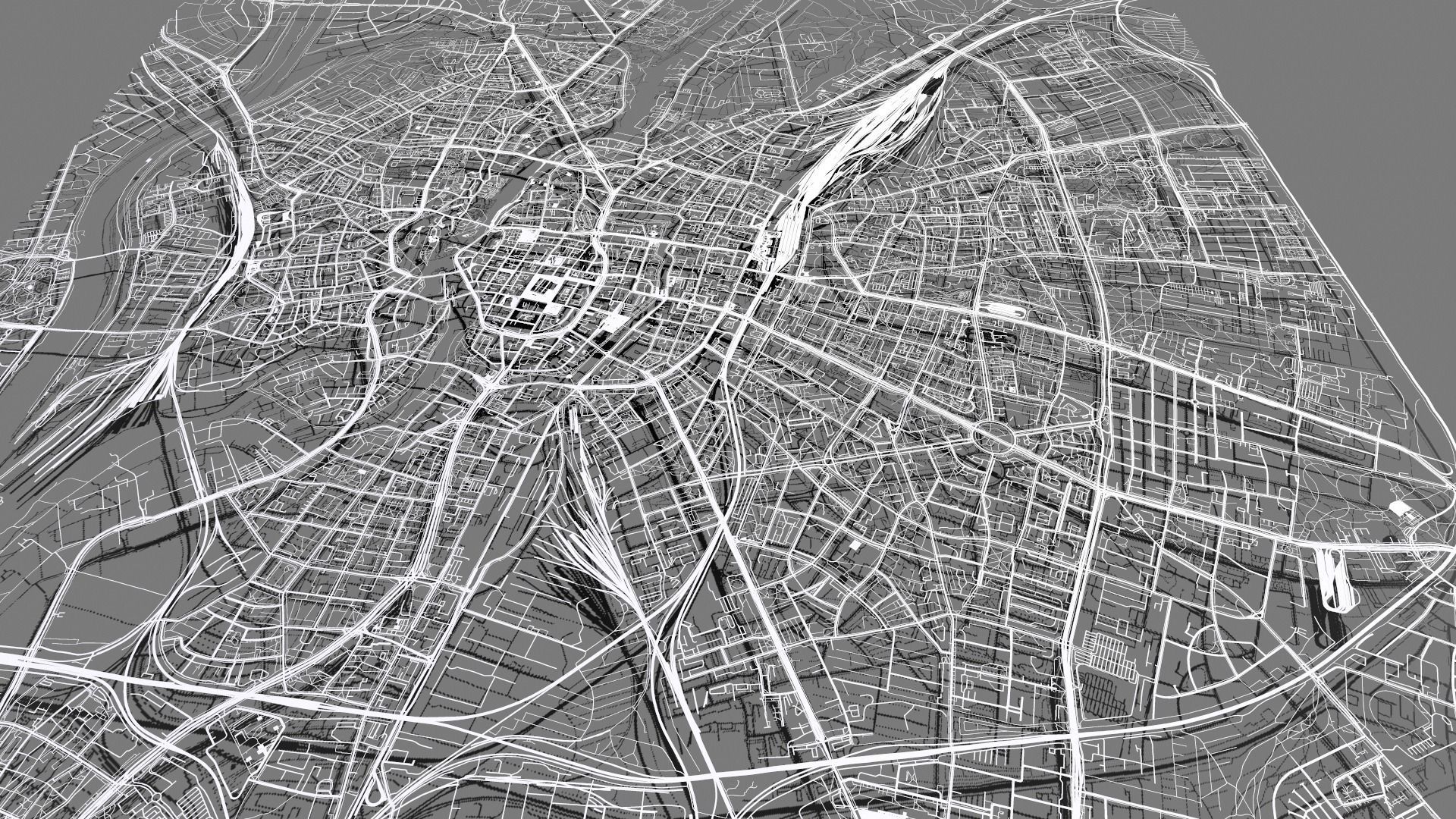 Cityscape Wroclaw Poland 3D model_4